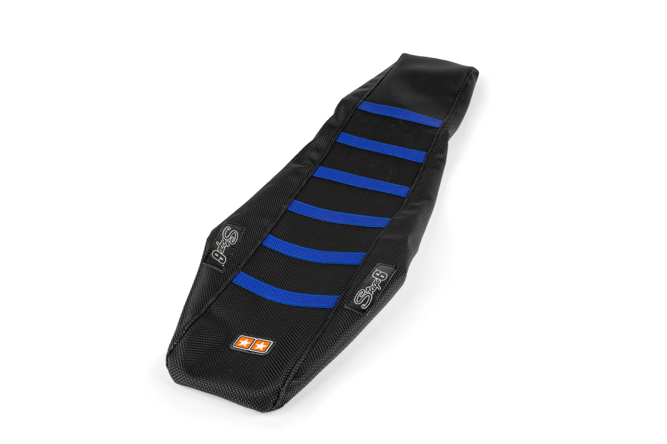 Housse de selle Derbi Senda 2000 - 2010 Stage6 Noir / Bleu