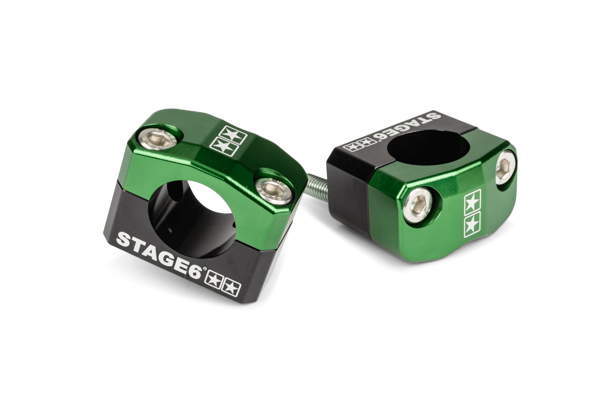 Pontet de guidon 28mm Stage6 vert