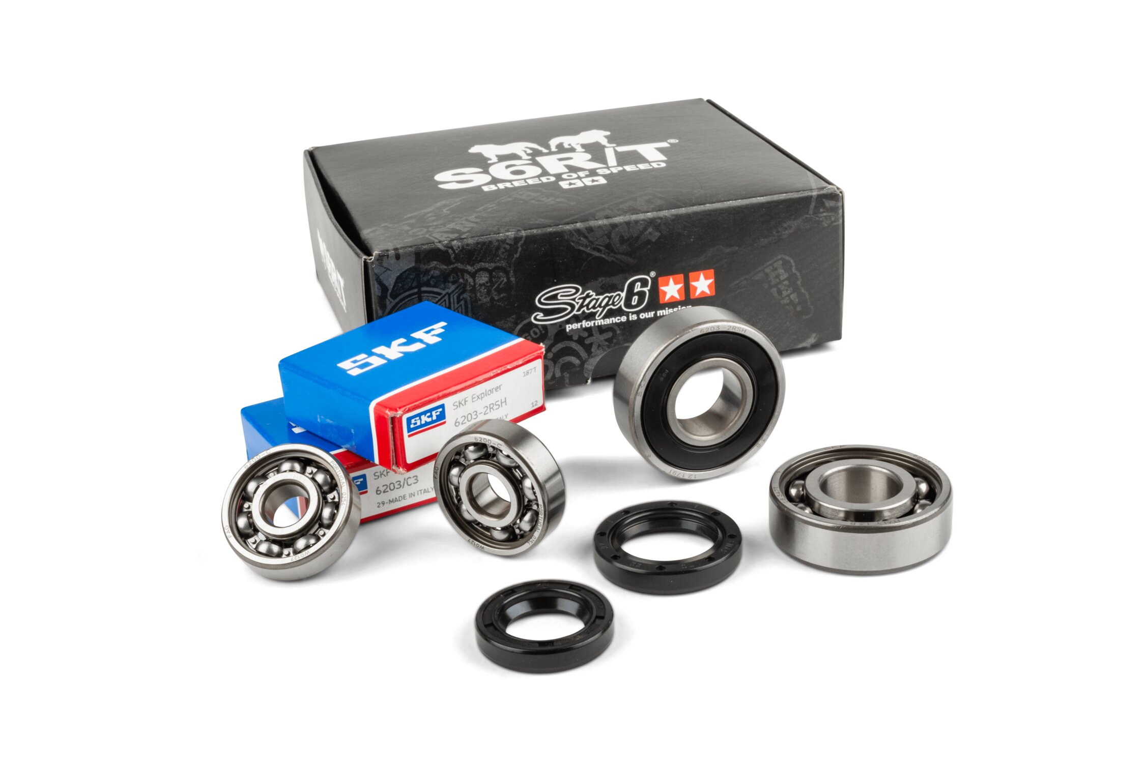 Pack roulement de transmission Stage6 HQ MBK Booster
