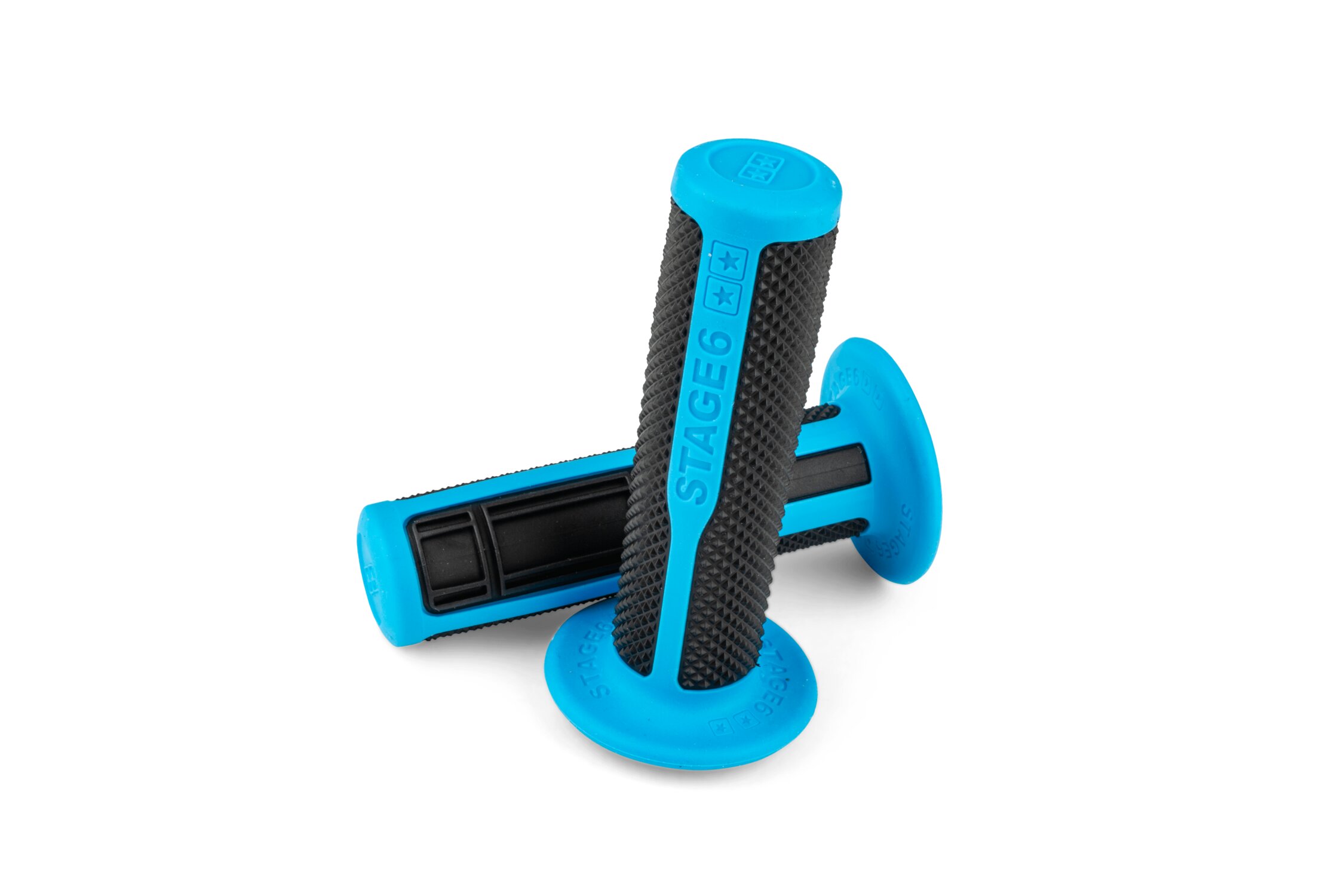Poignées Stage6 Ultimate Grips Noir / Bleu