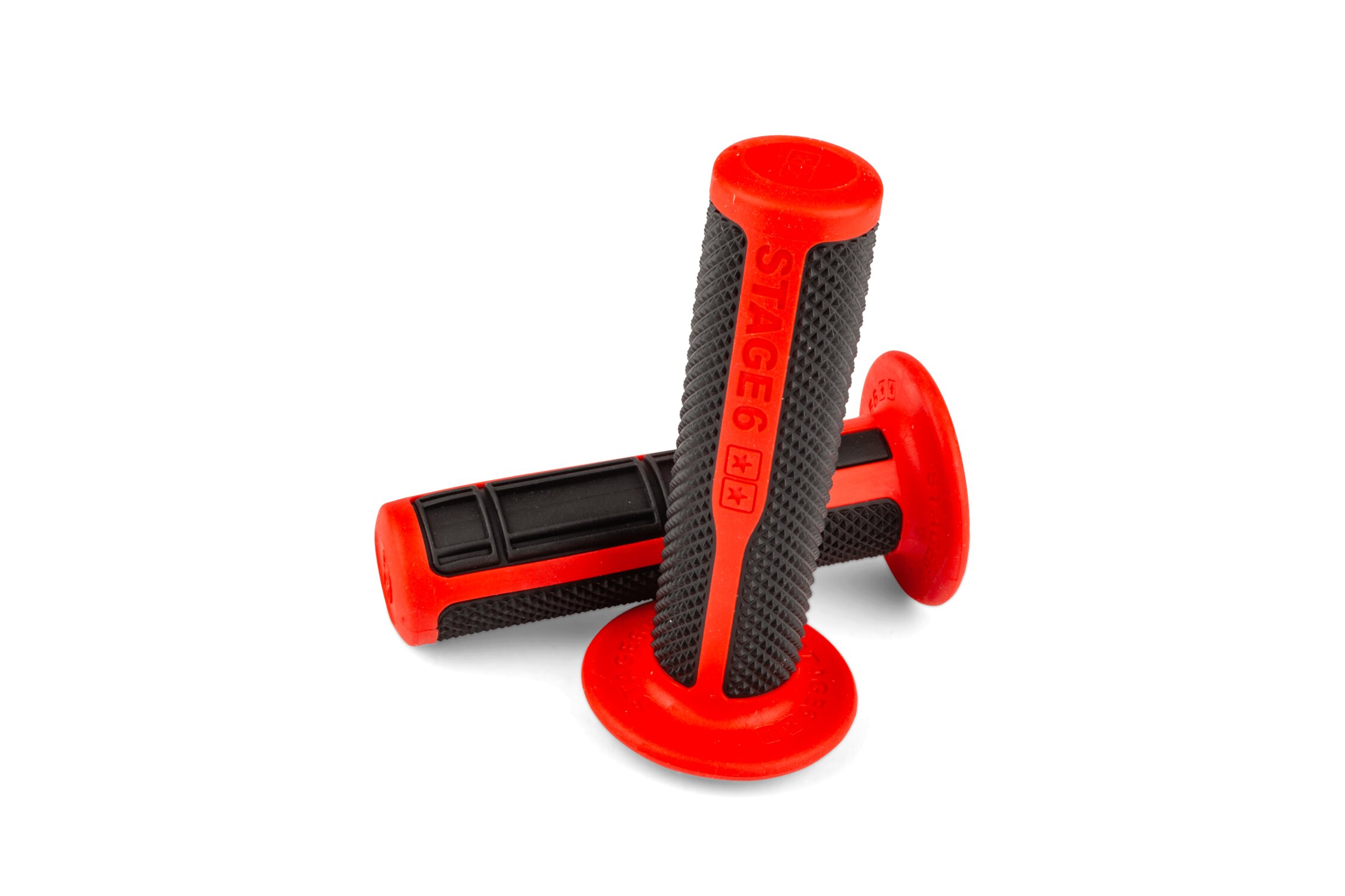Stage6 Poignées Ultimate Grips Noir / Rouge