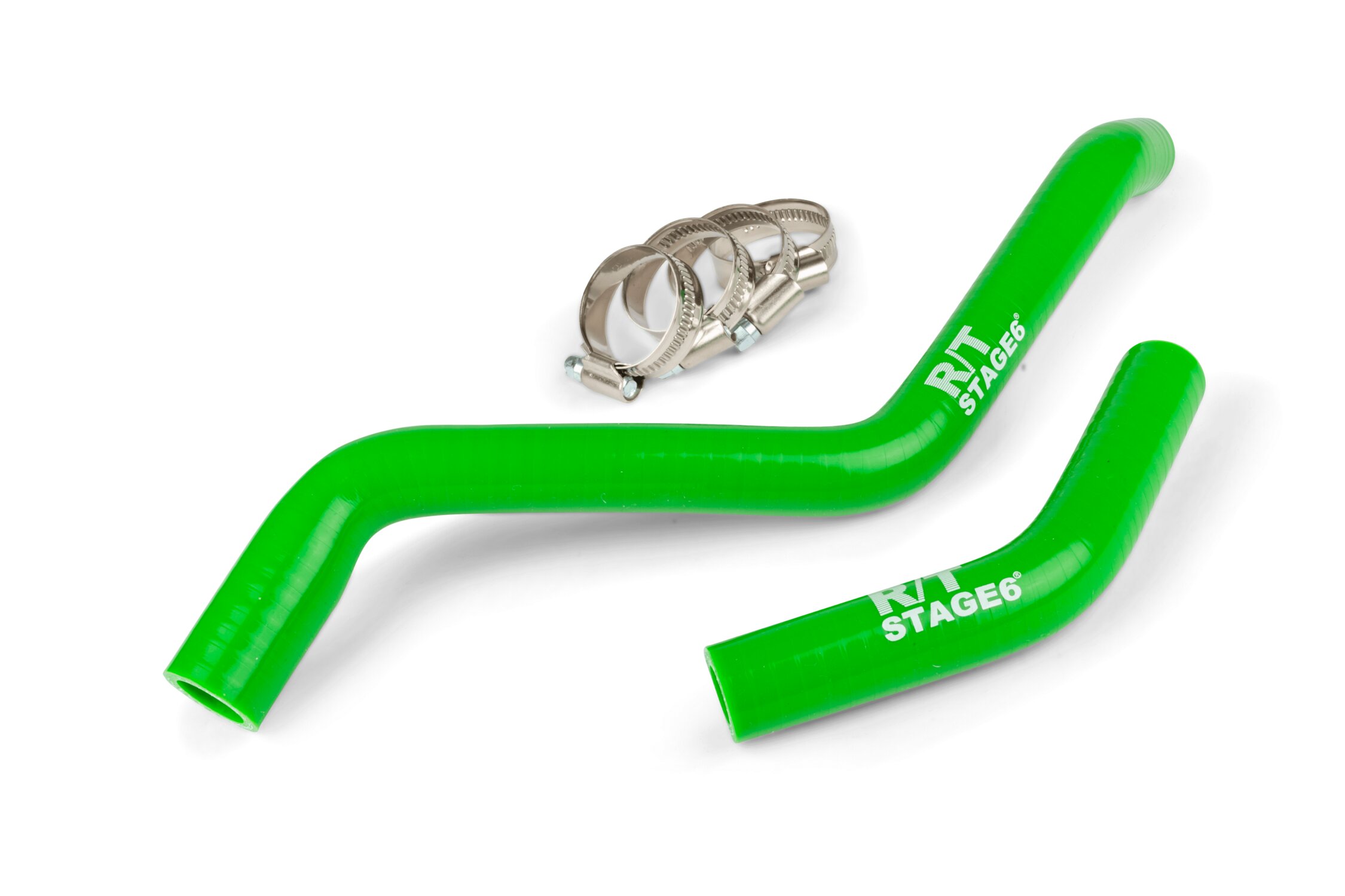Durites de refroidissement Derbi Euro 3 et Euro 4 Stage6 R/T Vert