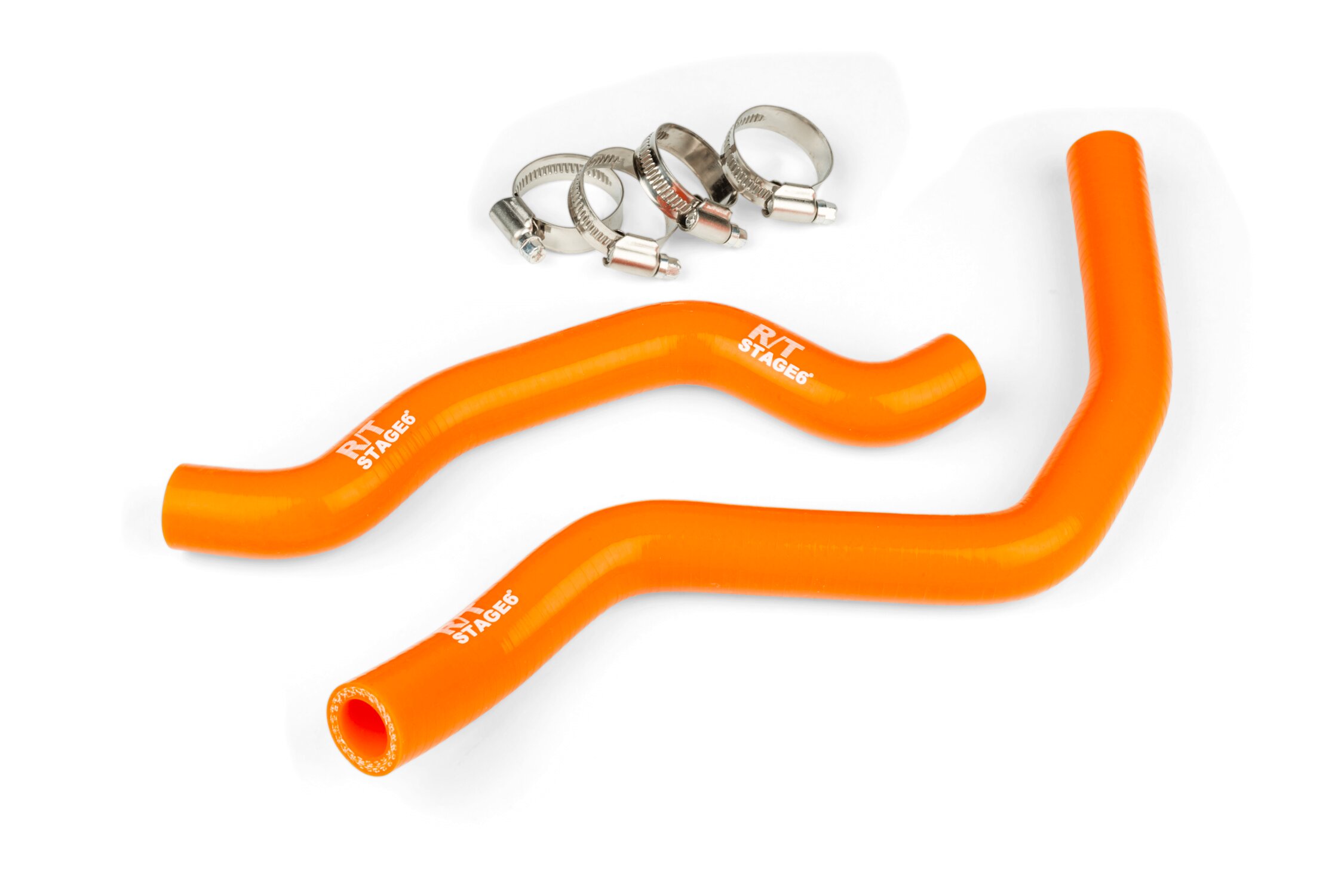 Durites de refroidissement Fantic / Vent / Hm Moto Stage6 R/T Orange