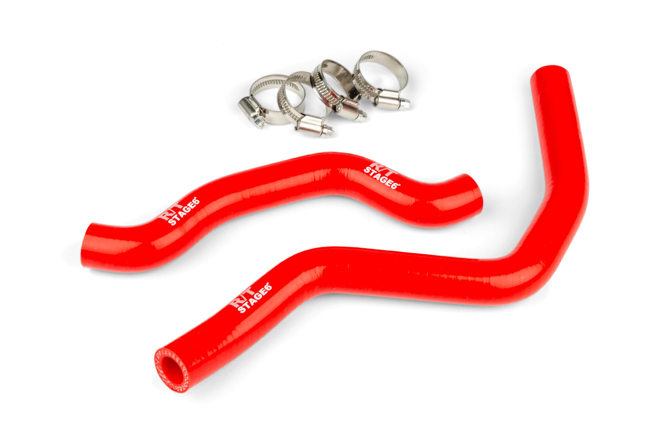 Durites de refroidissement Fantic / Vent / Hm Moto Stage6 R/T Rouge