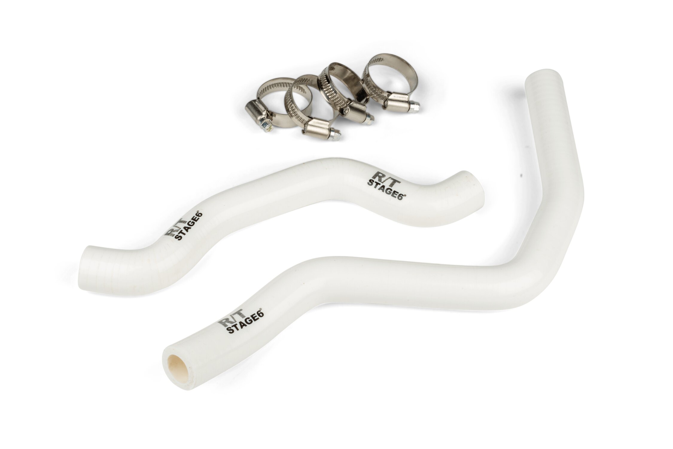 Durites de refroidissement Fantic / Vent / Hm Moto Stage6 R/T Blanc