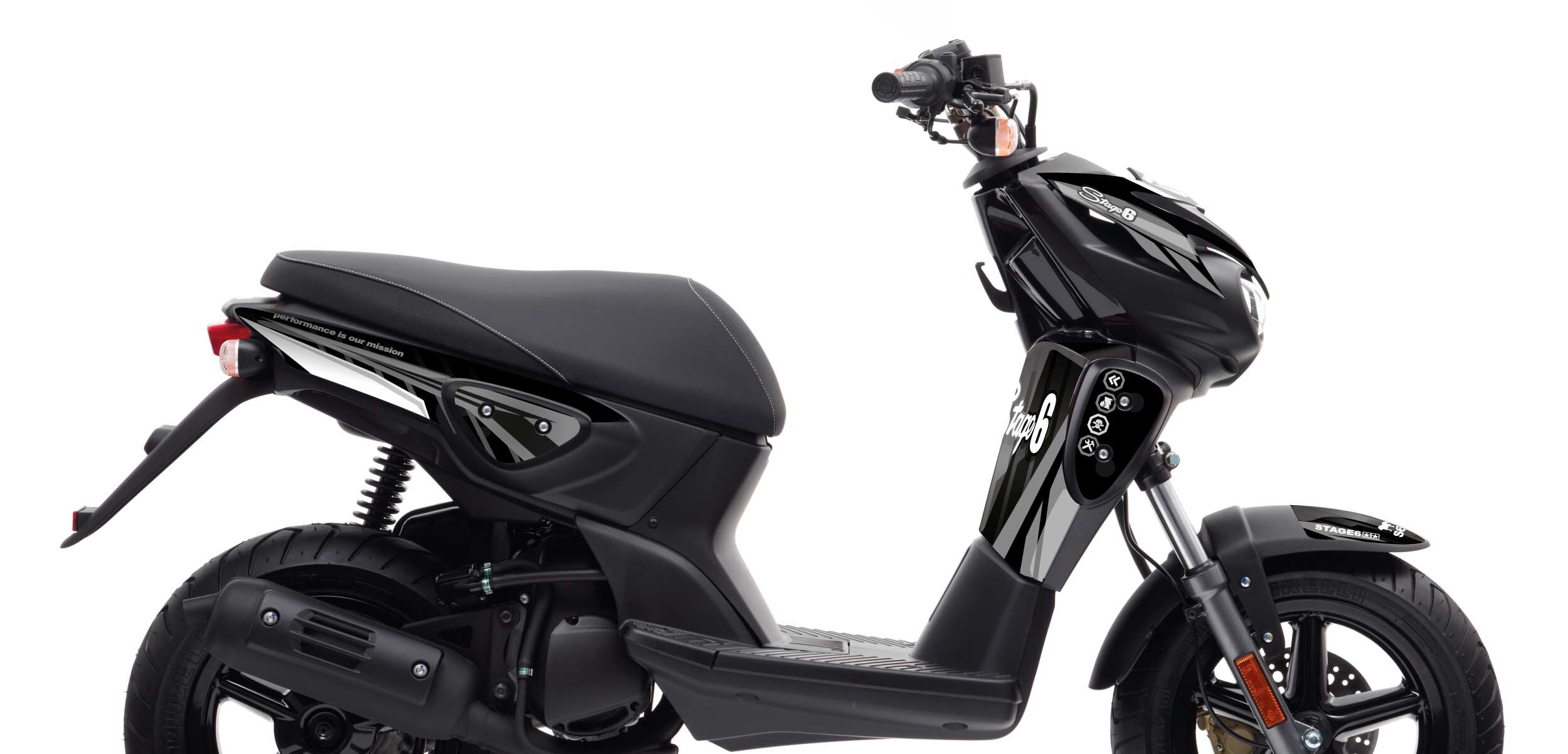 Kit déco MBK Stunt Stage6 Noir