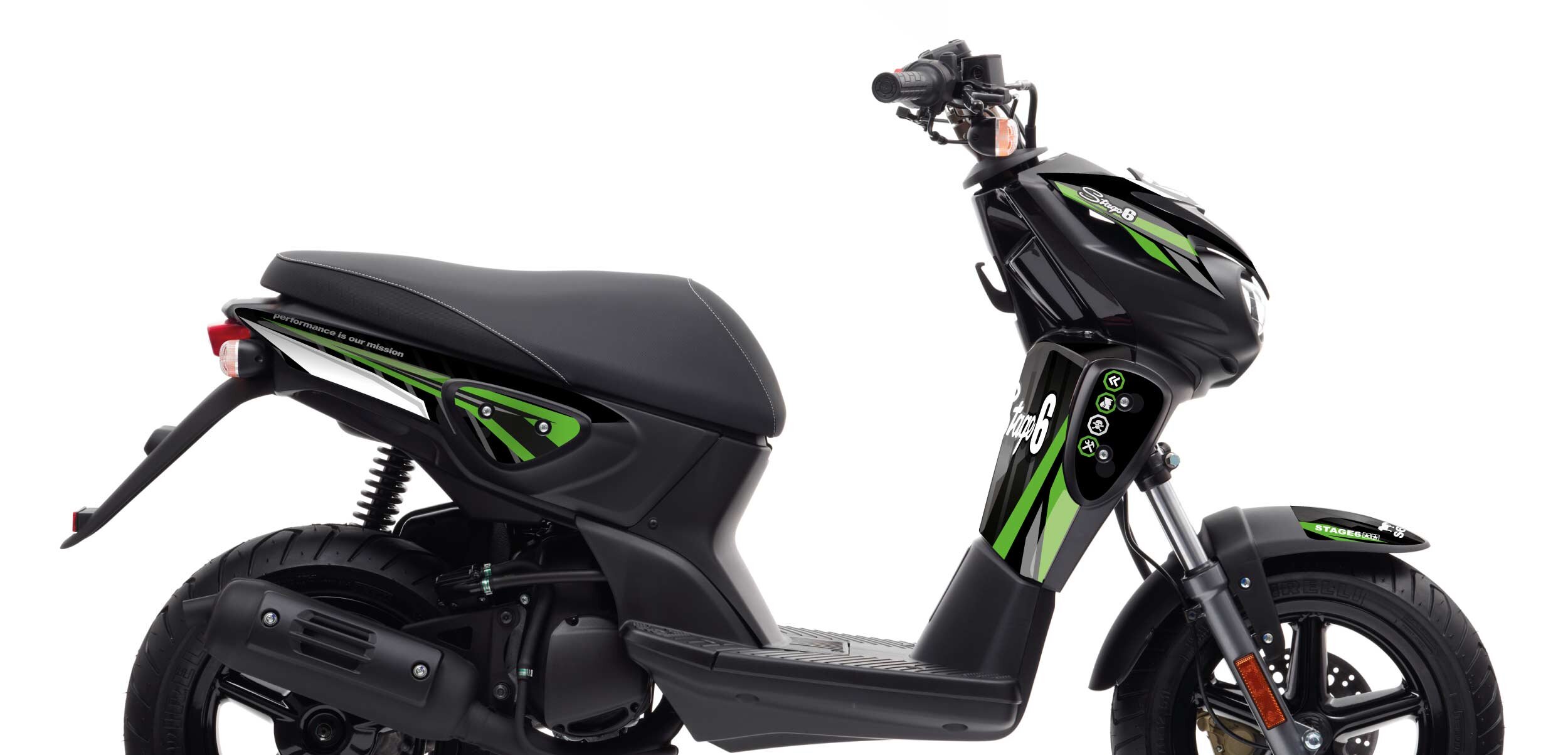 Kit déco MBK Stunt Stage6 Vert