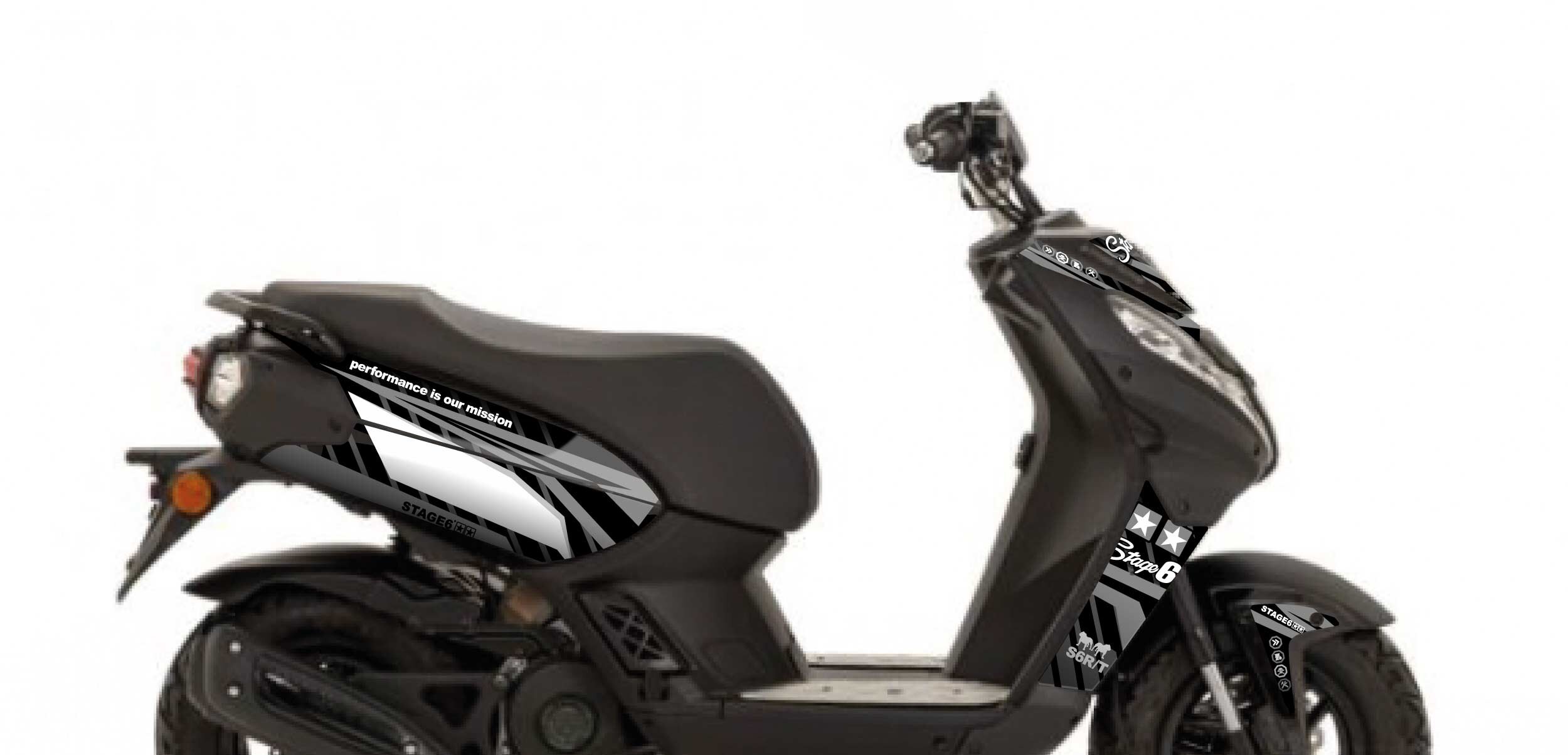 Kit déco Peugeot Streetzone Stage6 Noir