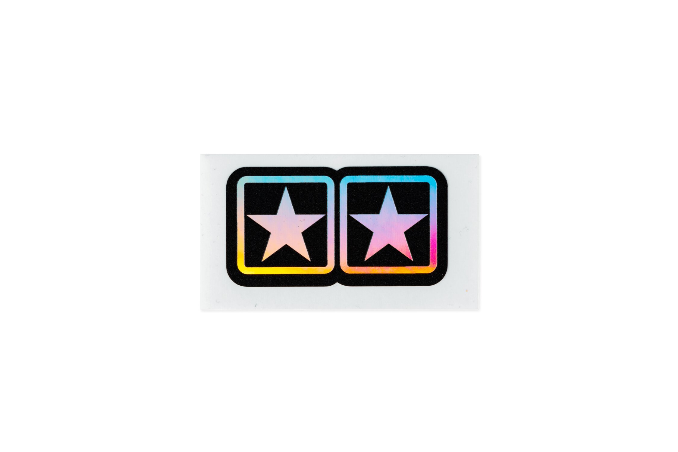 Stage6 Sticker holographique 2 étoiles 50x25mm