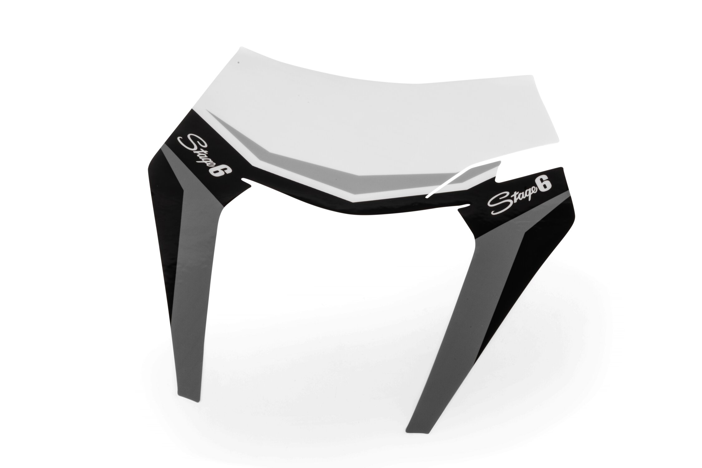 Kit déco plaque phare KTM EXC Stage6 Noir
