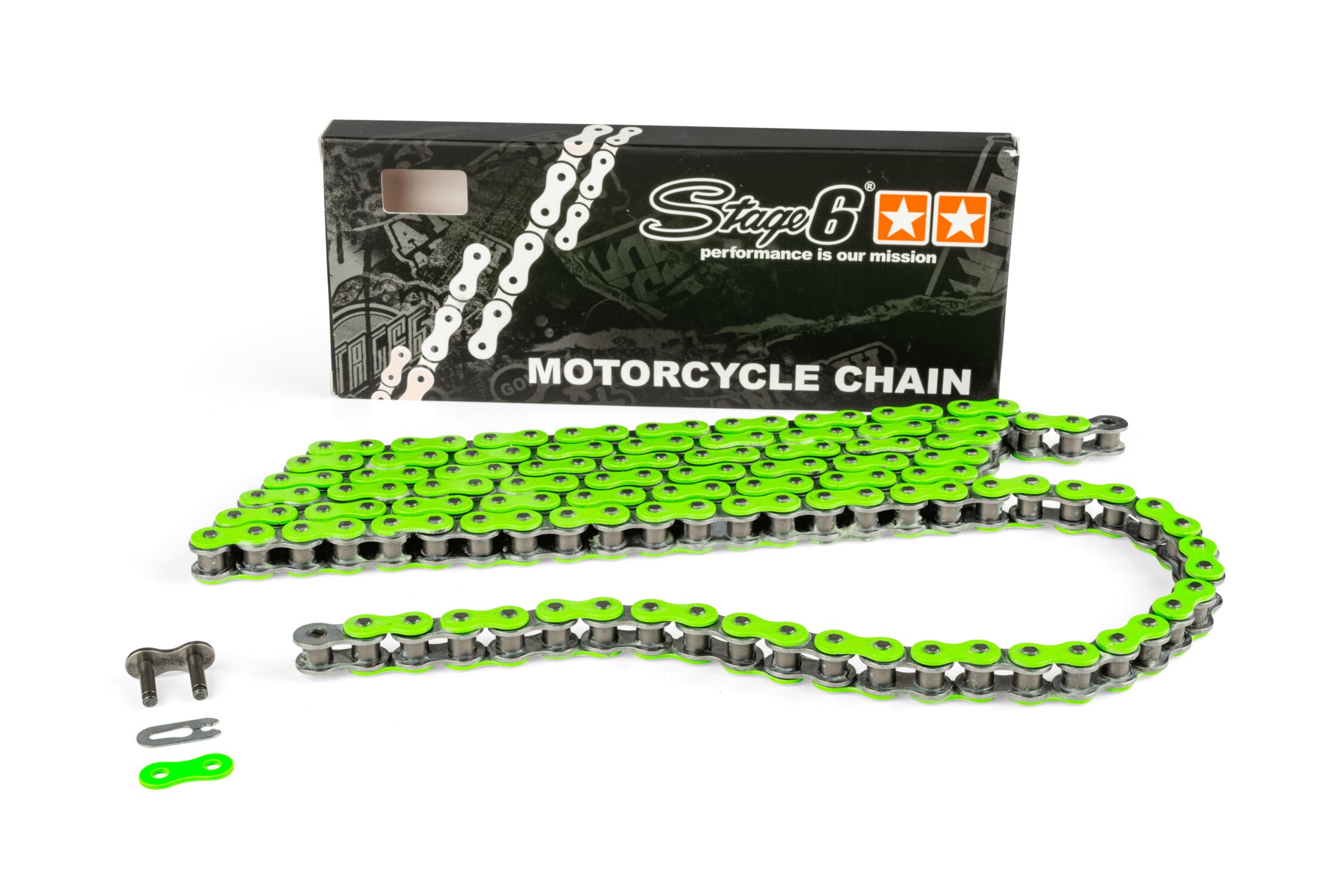 Chaîne 420 Stage6 HQ Vert fluo