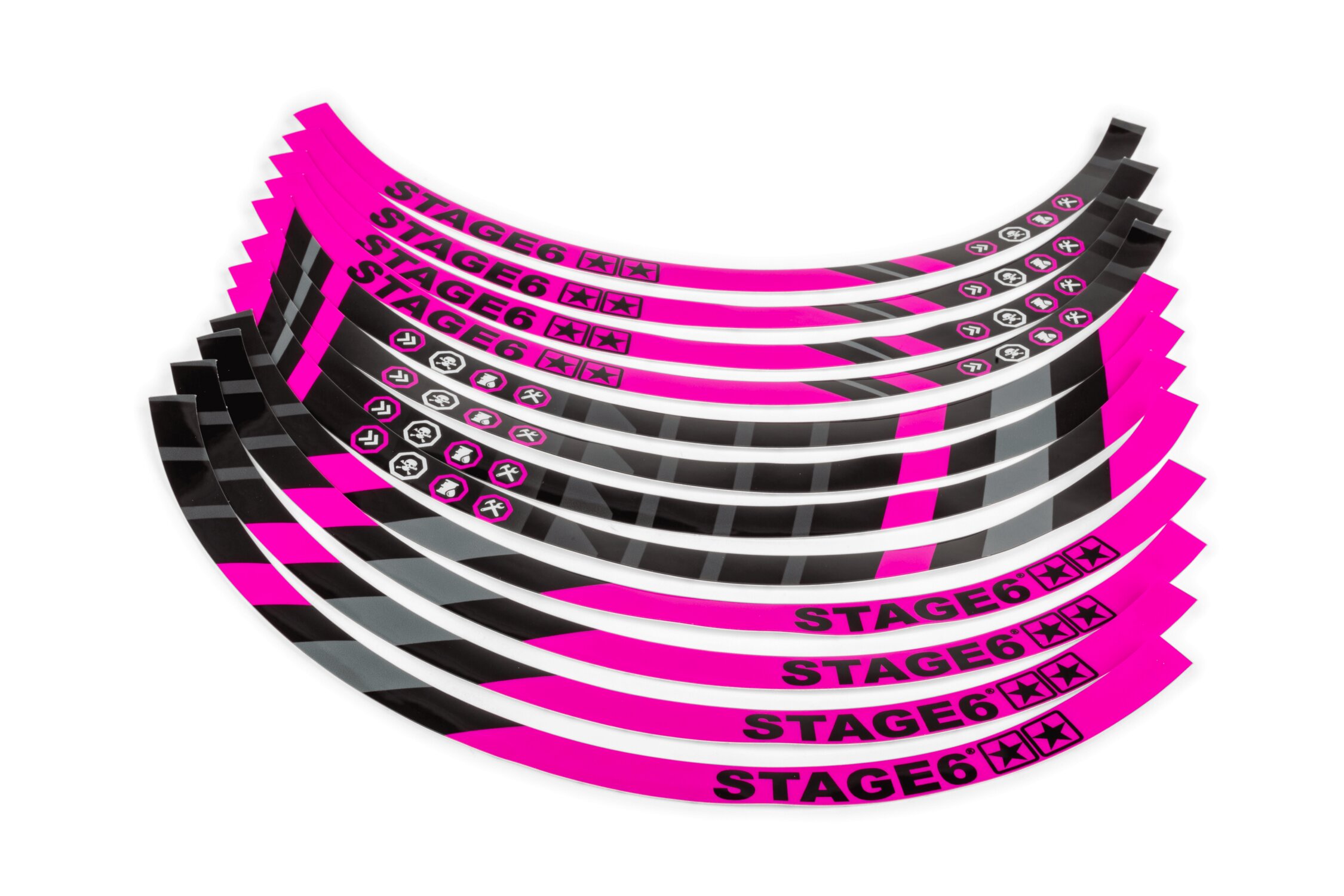 Liseret de jante Scooter 10" Stage6 Rose