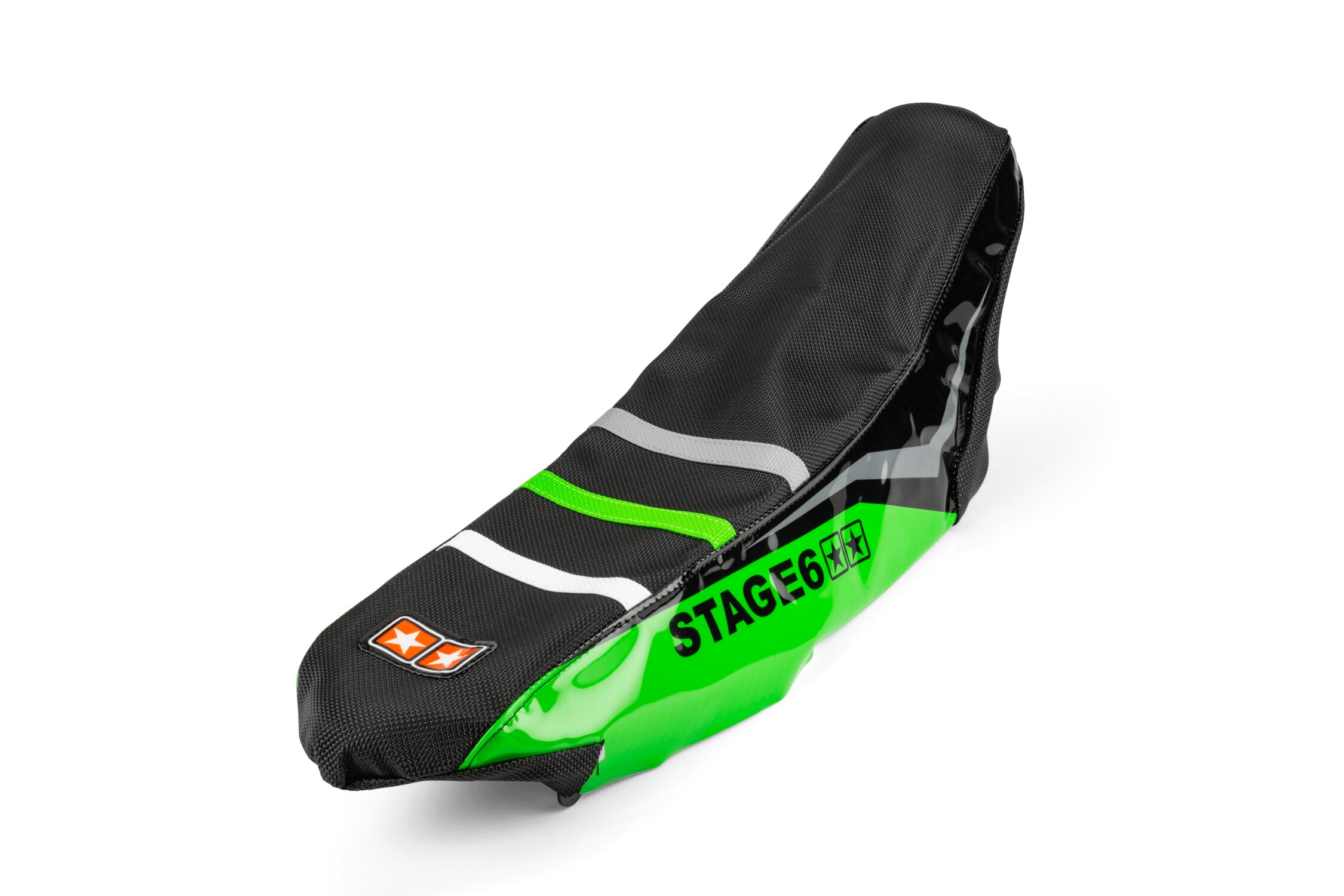 Housse de selle Fantic XM 50 depuis 2017 Stage6 Full Covering Vert