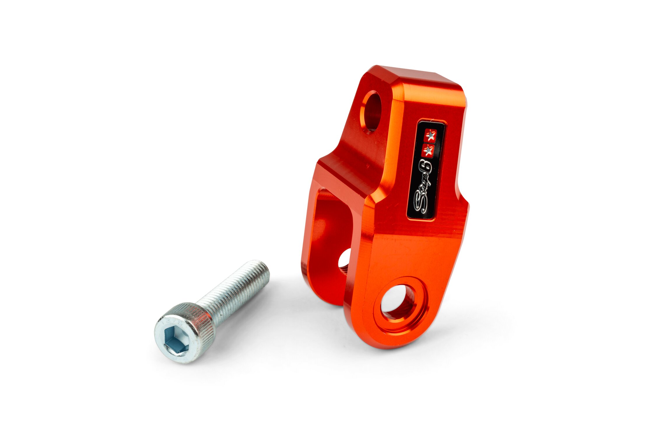 Stage6 Réhausseur amortisseur +40mm MBK Booster orange