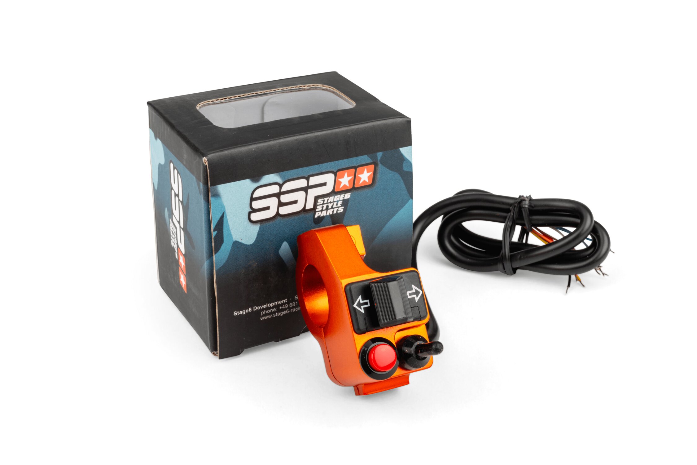 Stage6 Commodo gauche universel Orange