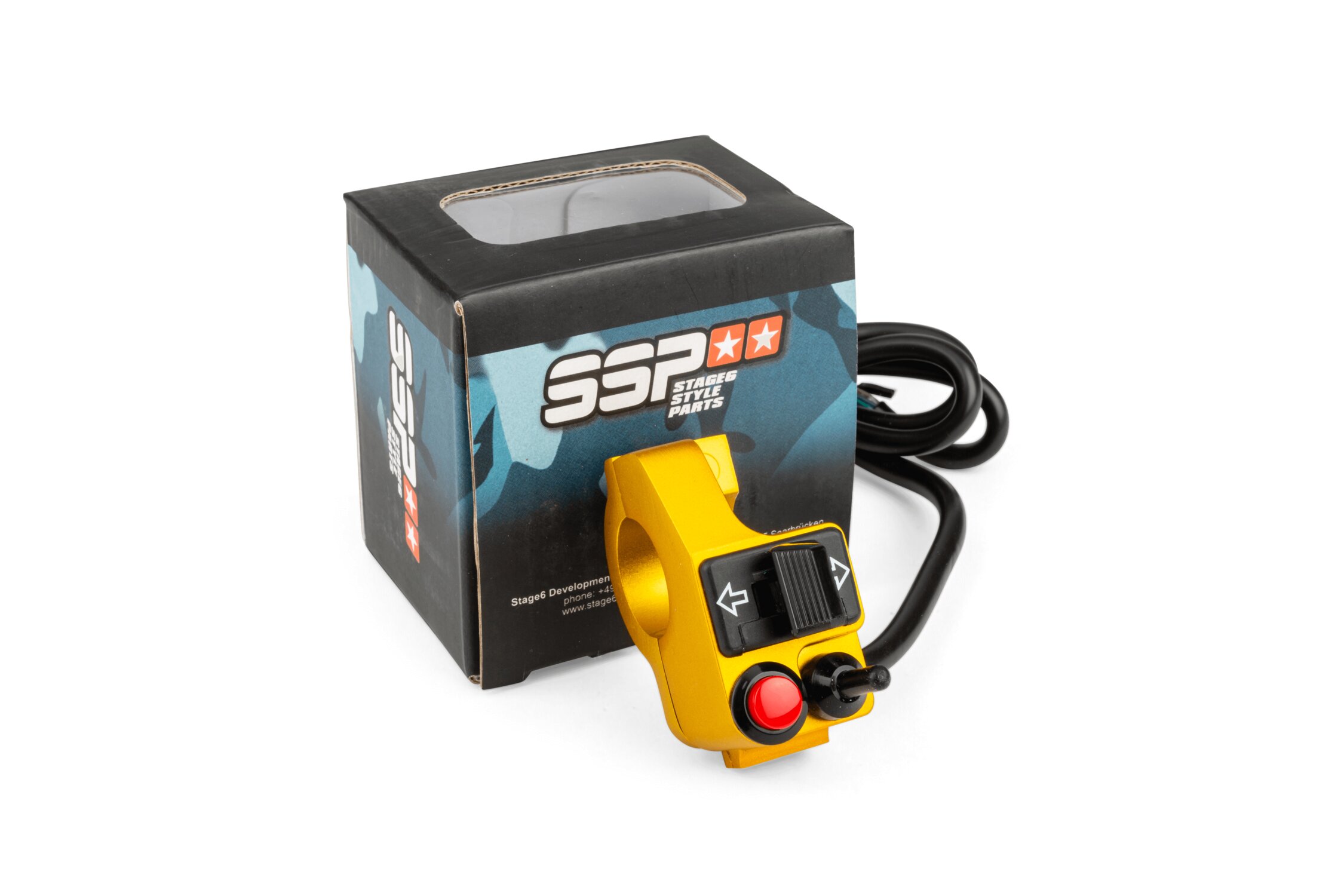 Stage6 Commodo gauche universel Jaune