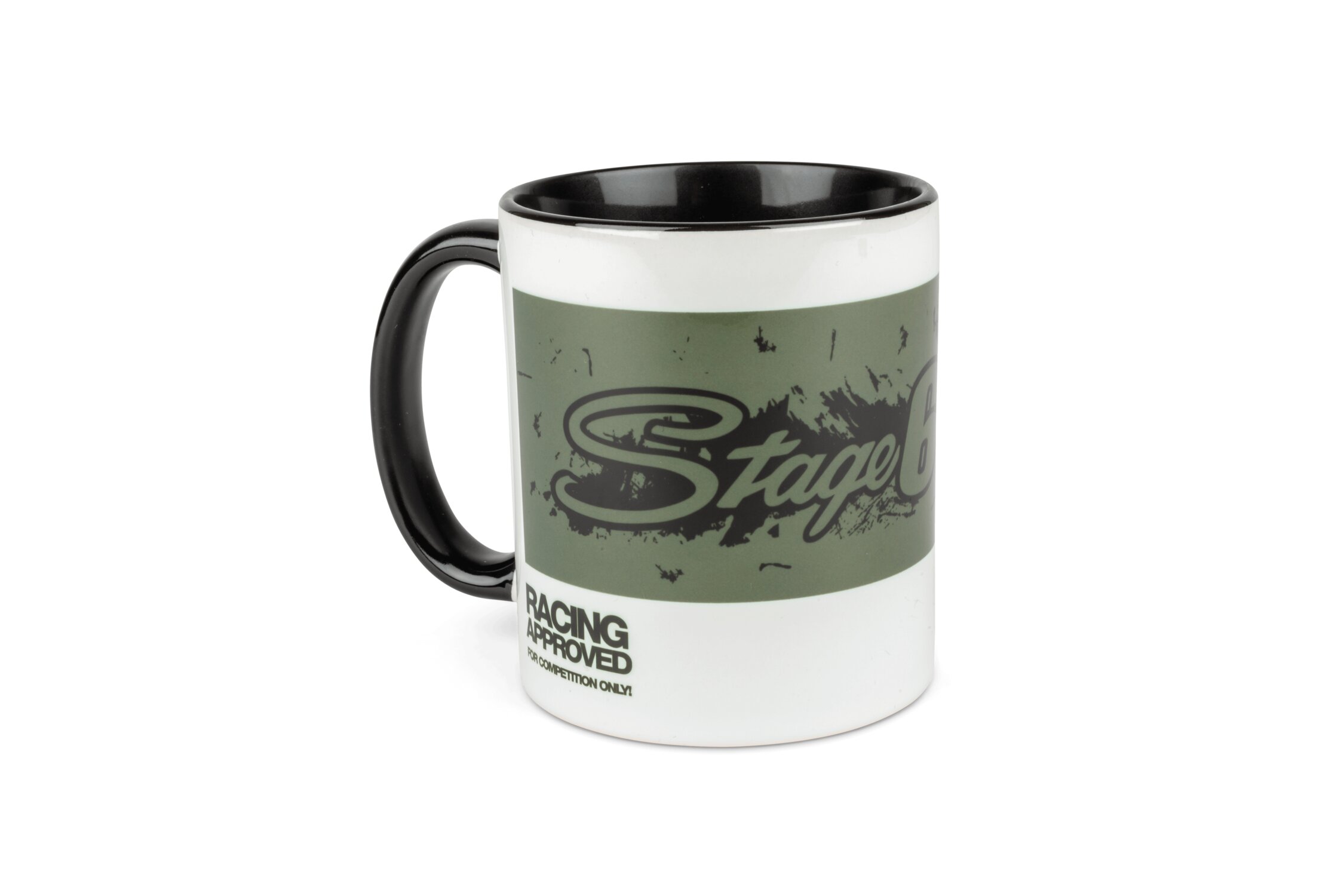 Stage6 Mug 33cl Racing approved Noir