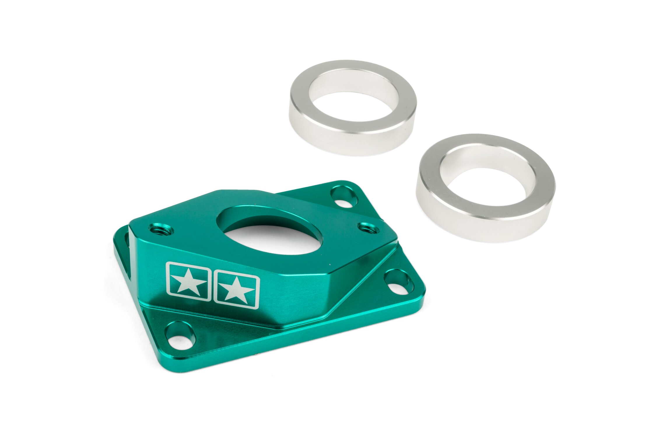 Pipe d'admission AM6 / Derbi Stage6 High Flow MK2 28mm Turquoise