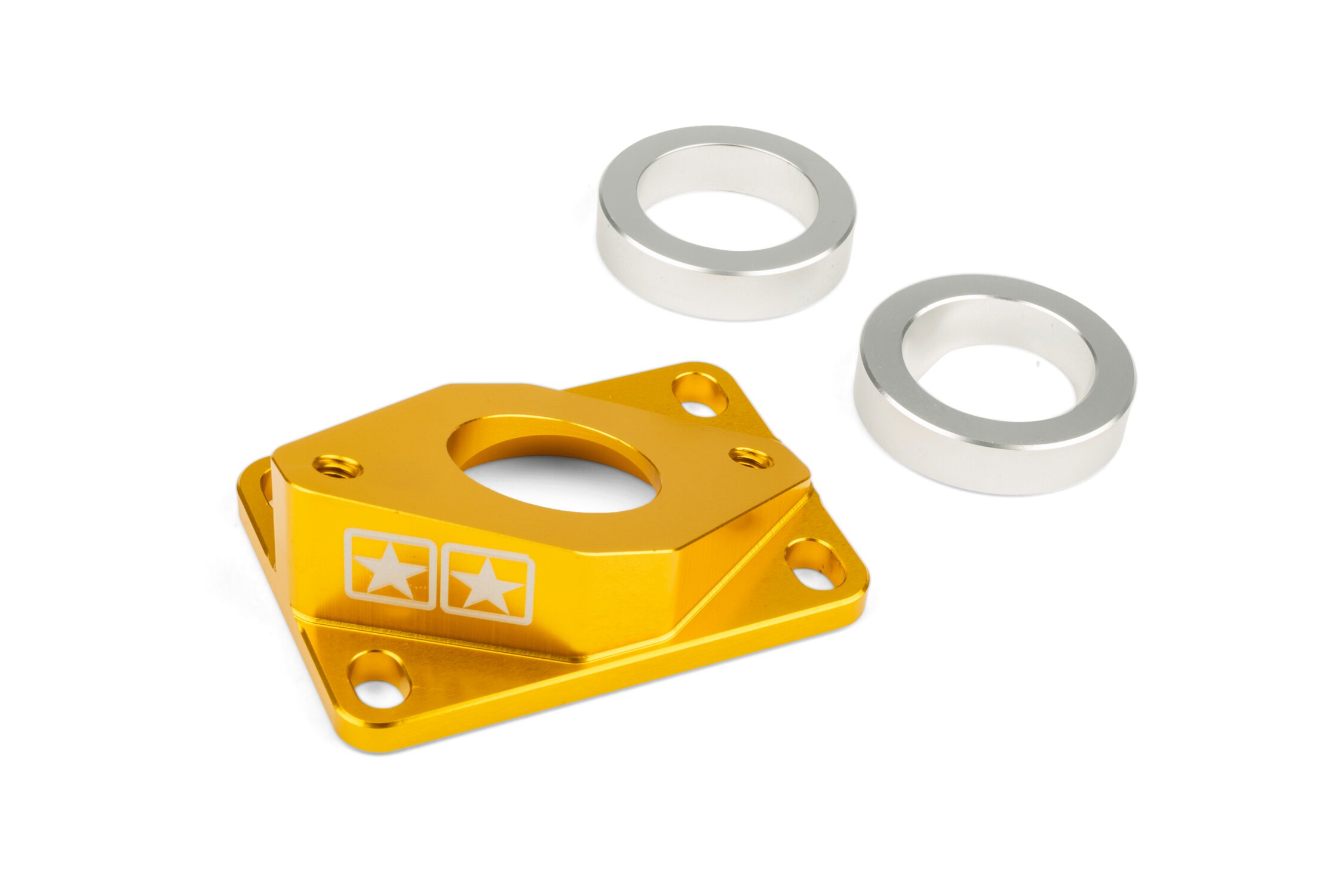 Pipe d'admission AM6 / Derbi Stage6 High Flow MK2 28mm Jaune