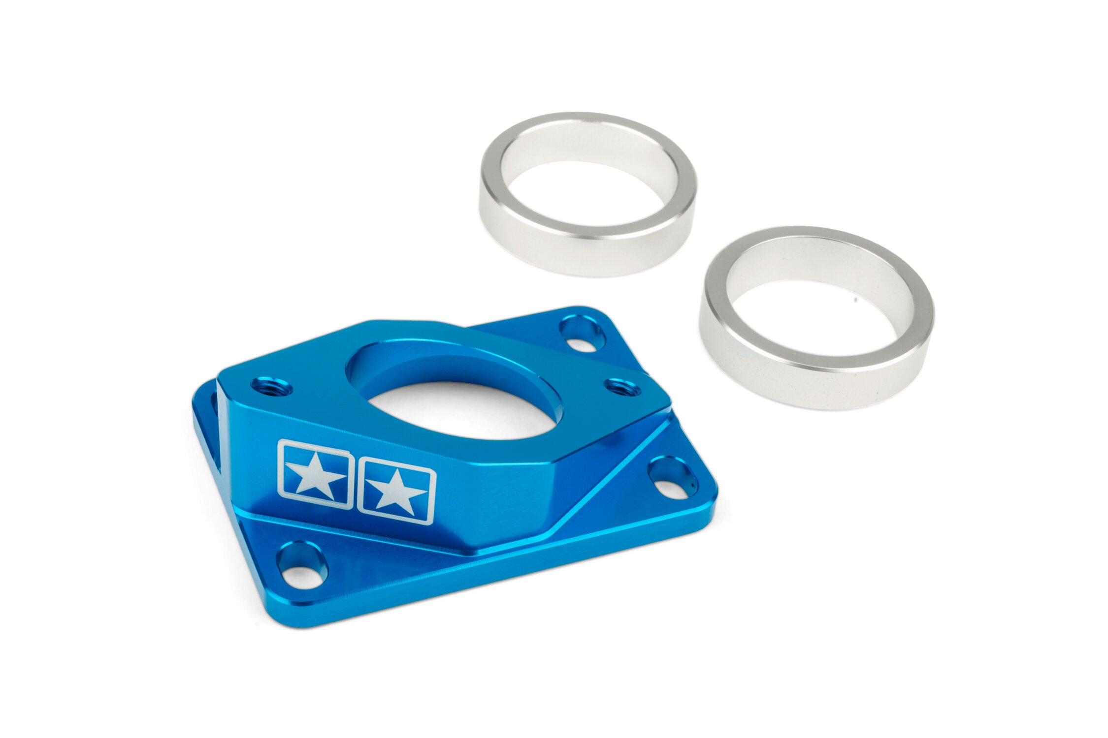 Pipe d'admission AM6 / Derbi Stage6 High Flow MK2 34mm Bleu