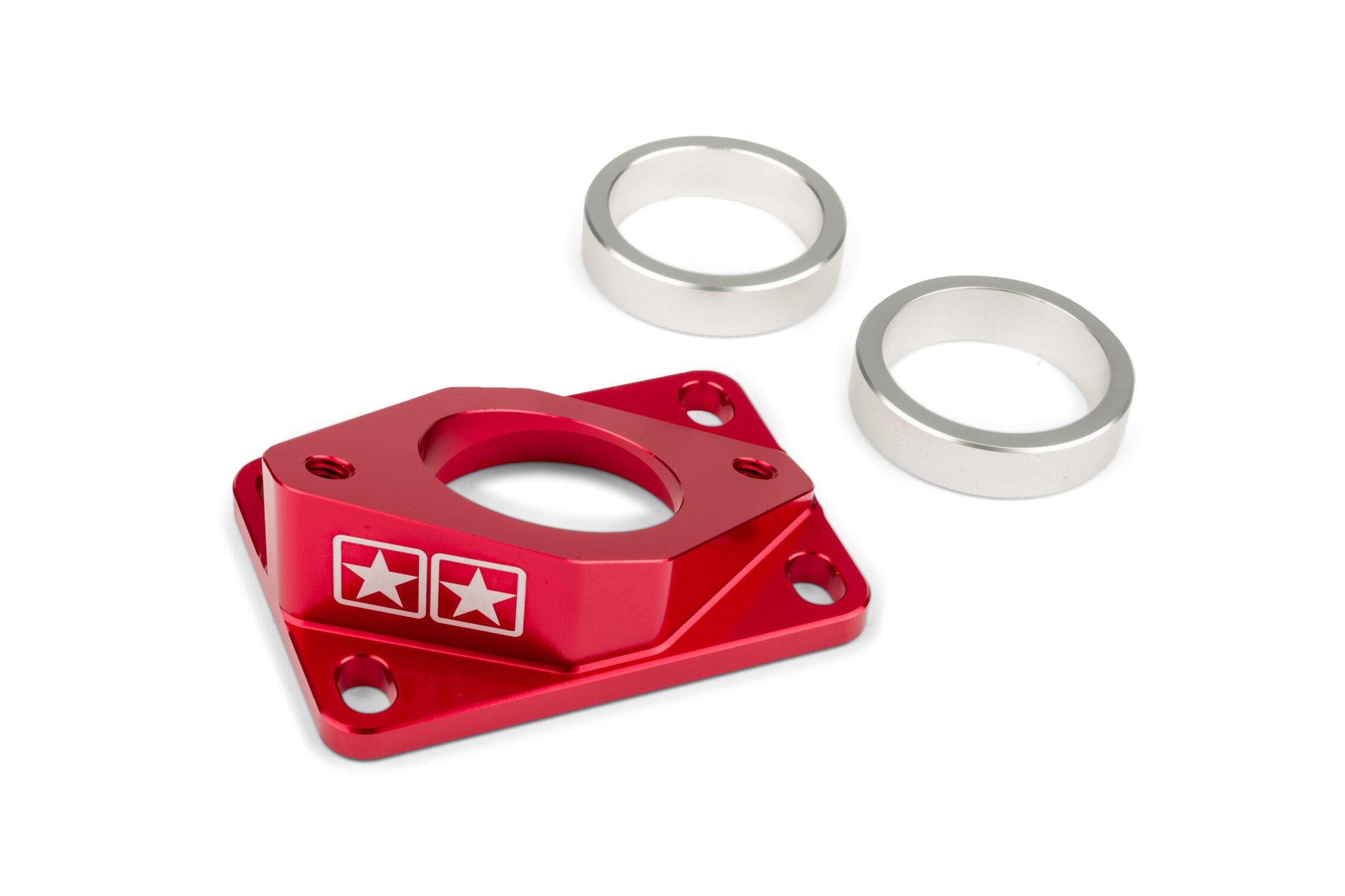Pipe d'admission AM6 / Derbi Stage6 High Flow MK2 34mm Rouge