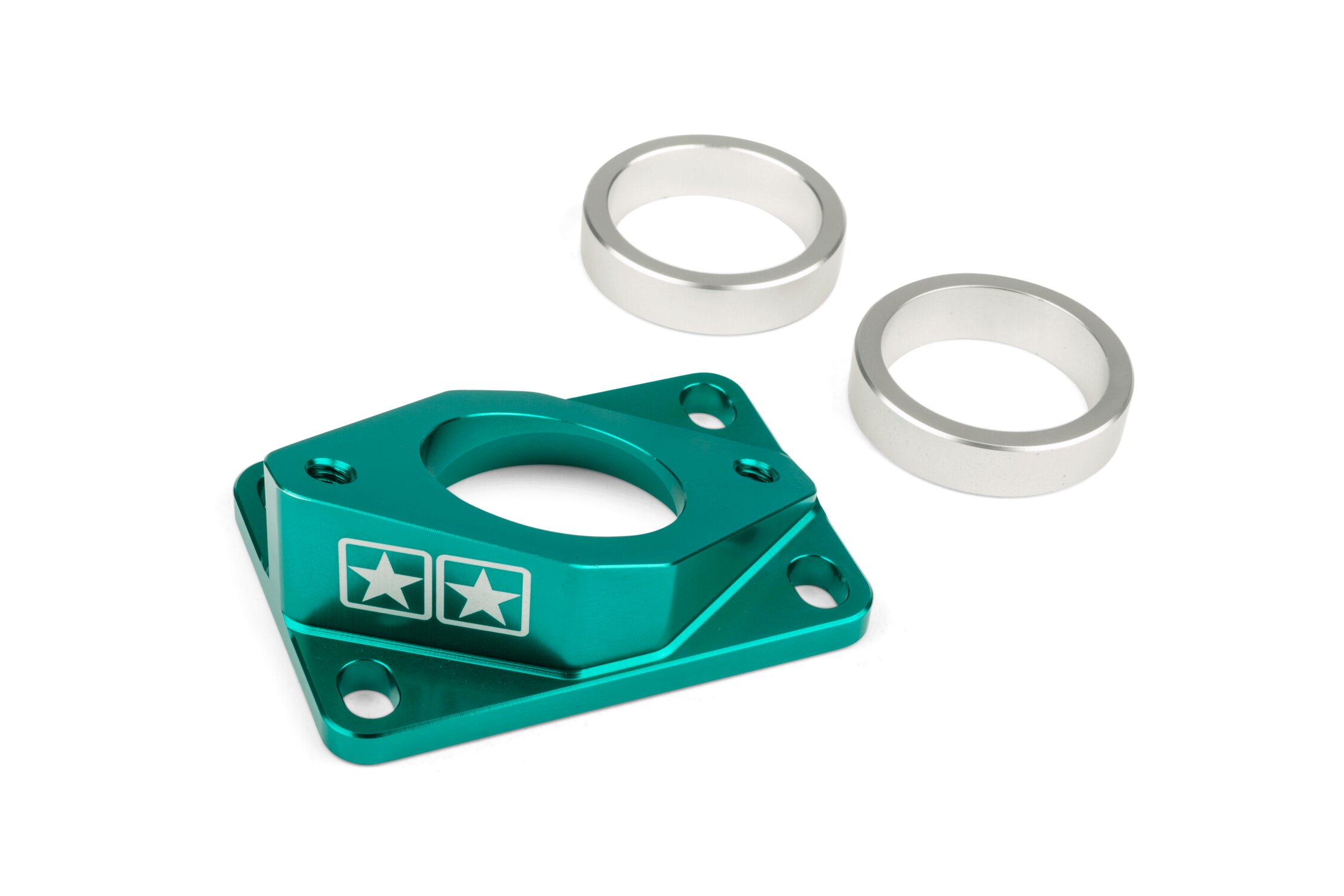Pipe d'admission AM6 / Derbi Stage6 High Flow MK2 34mm Turquoise