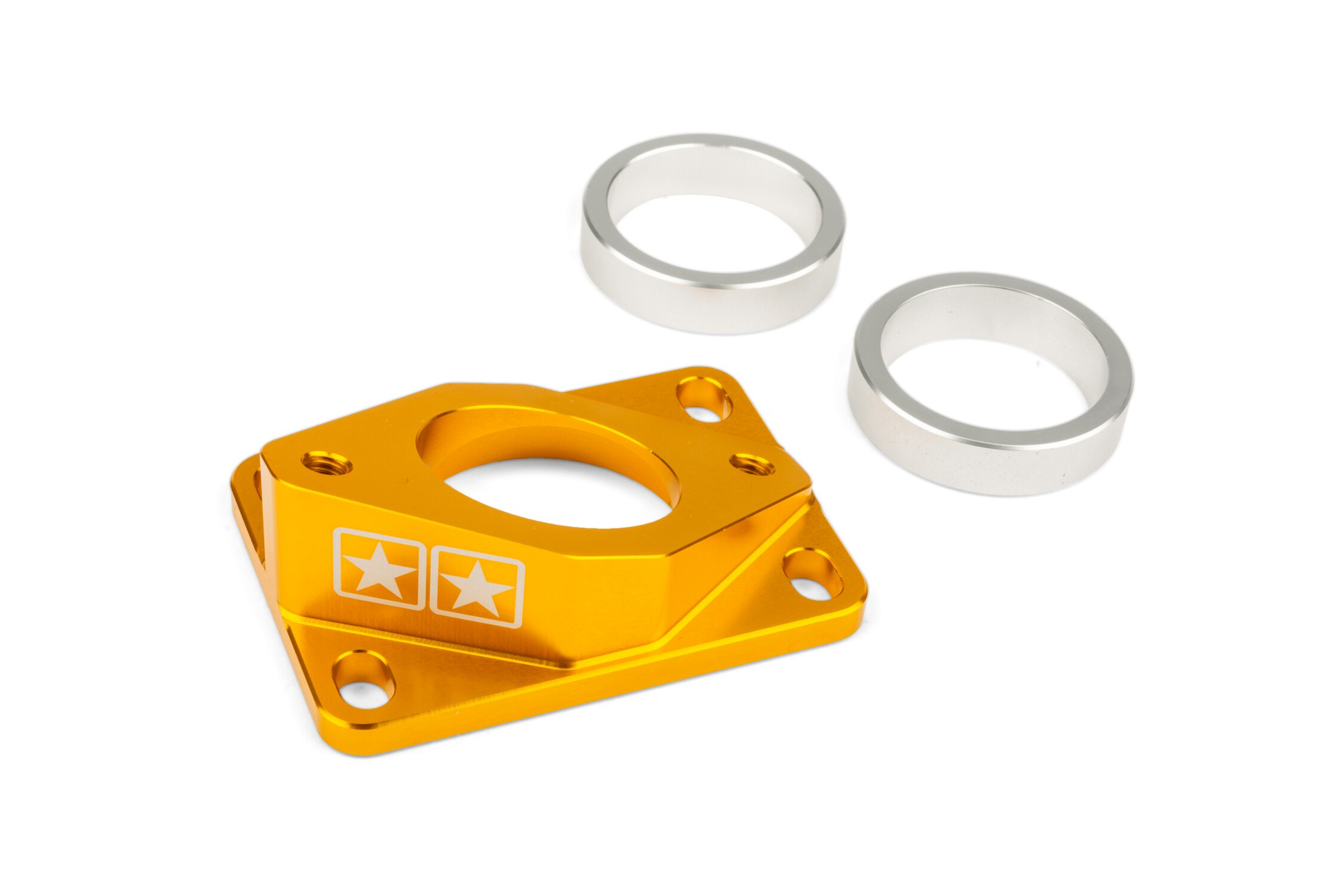 Pipe d'admission AM6 / Derbi Stage6 High Flow MK2 34mm Jaune