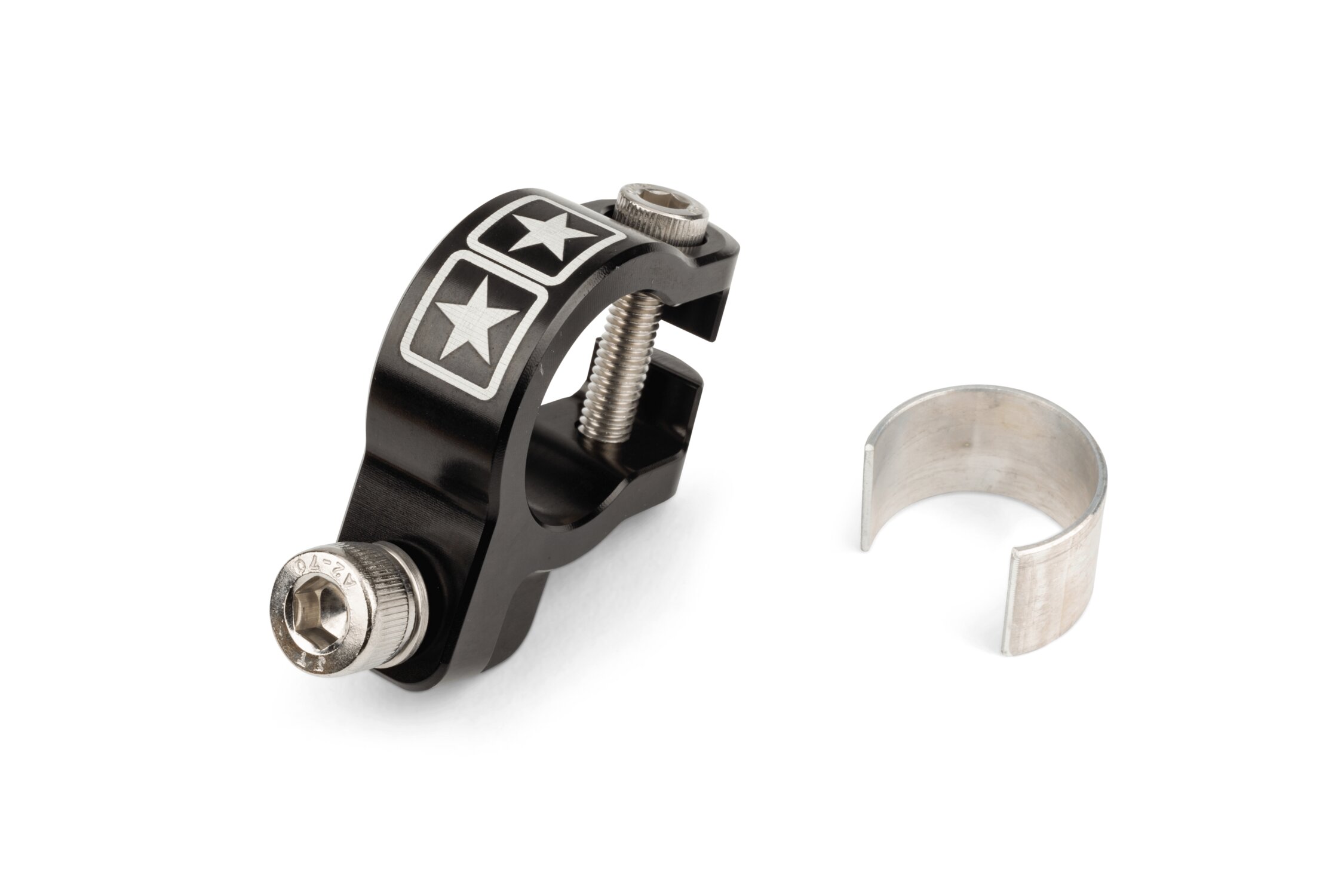Collier d'échappement Stage6 Alu CNC Noir