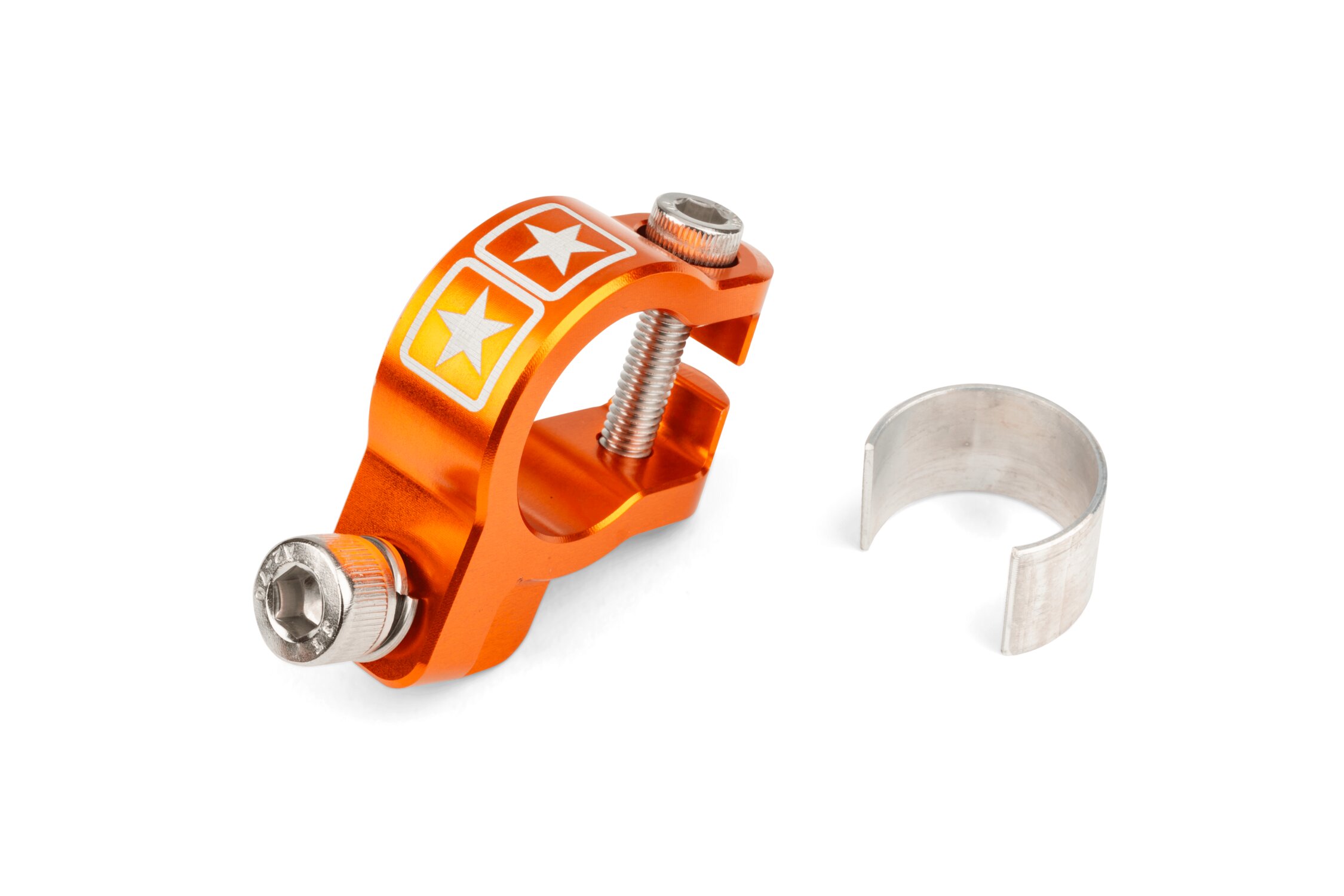 Collier d'échappement Stage6 Alu CNC Orange