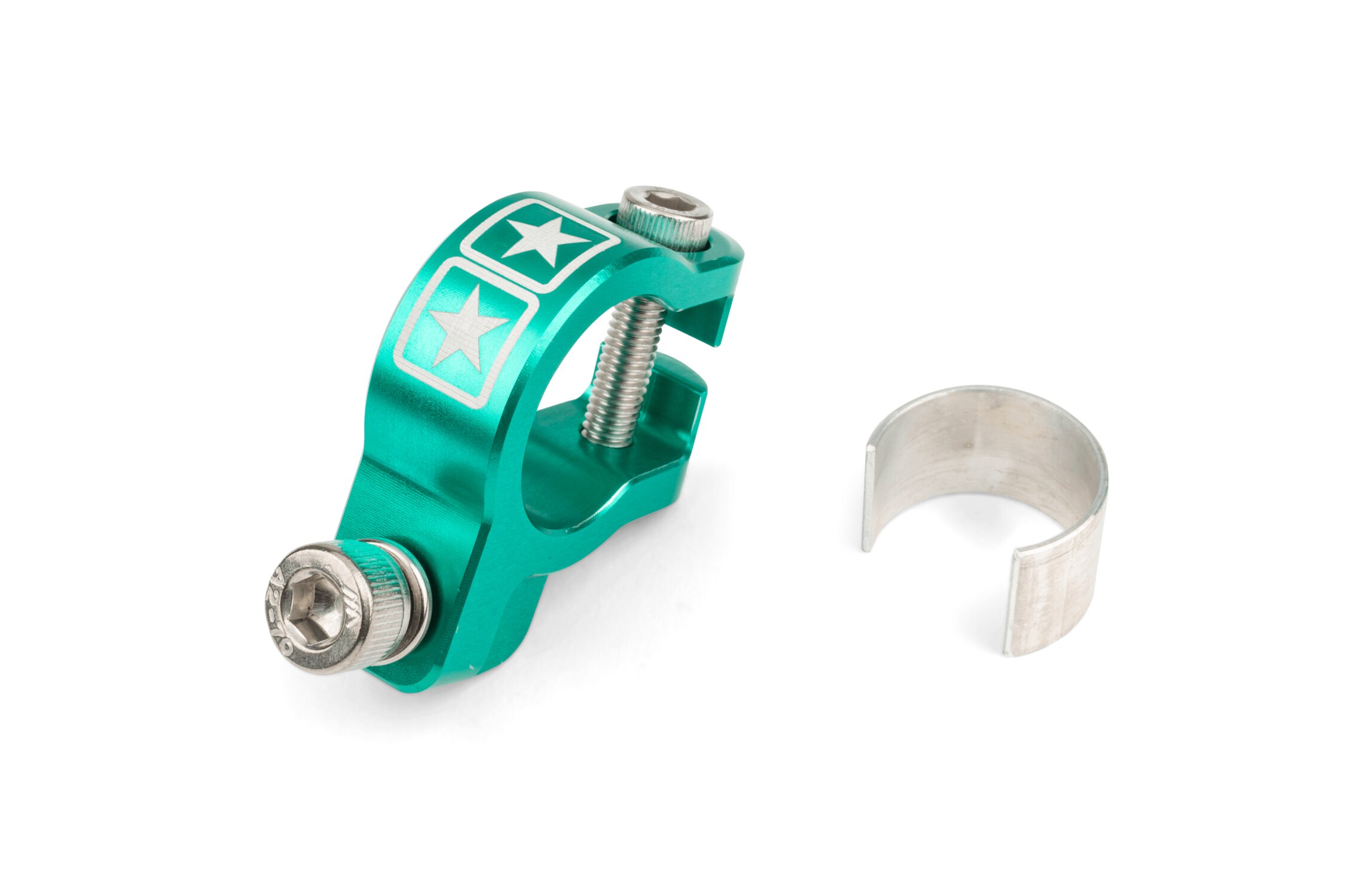Collier d'échappement Stage6 Alu CNC Turquoise