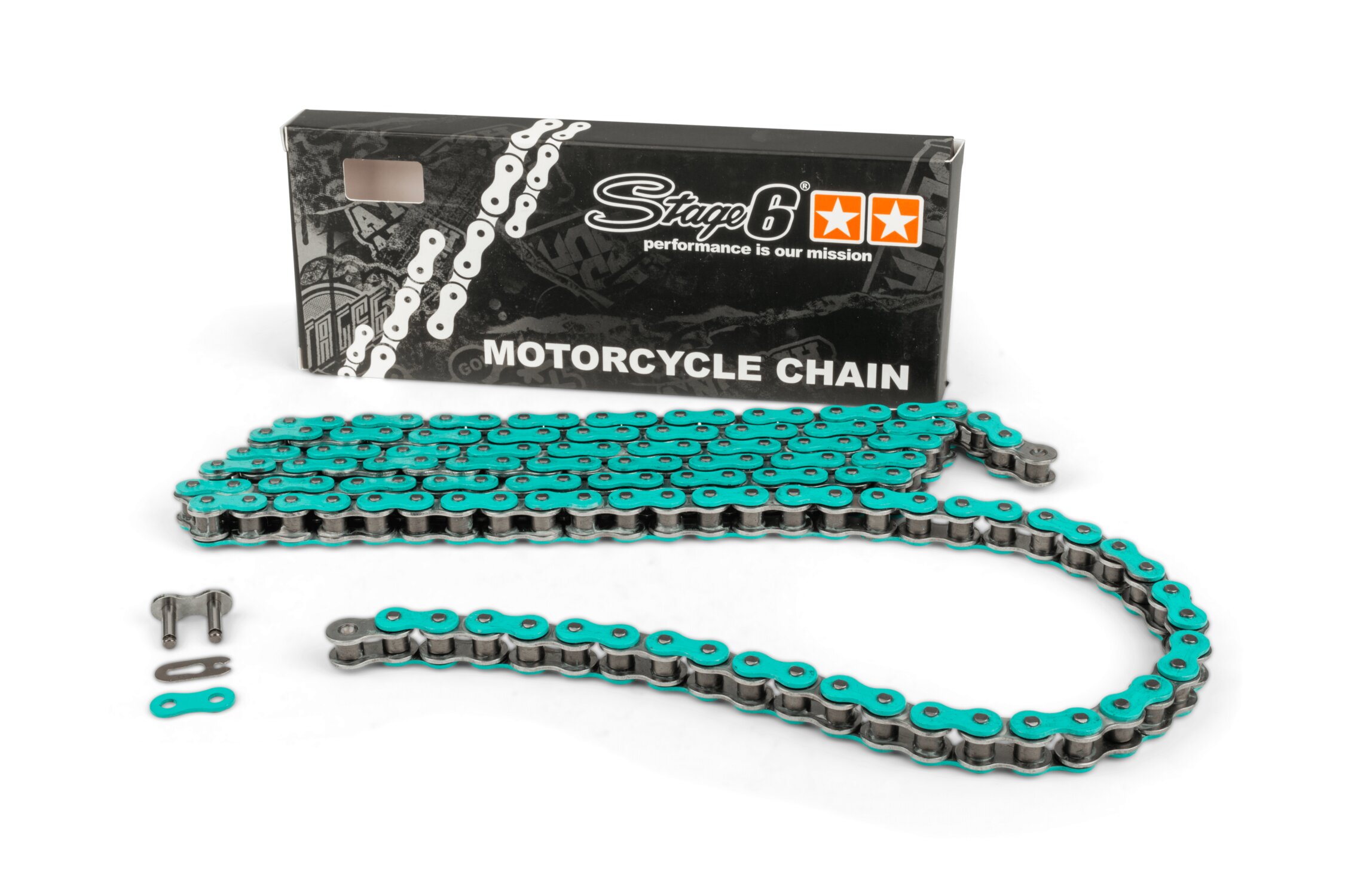 Chaîne 420 Stage6 HQ Turquoise