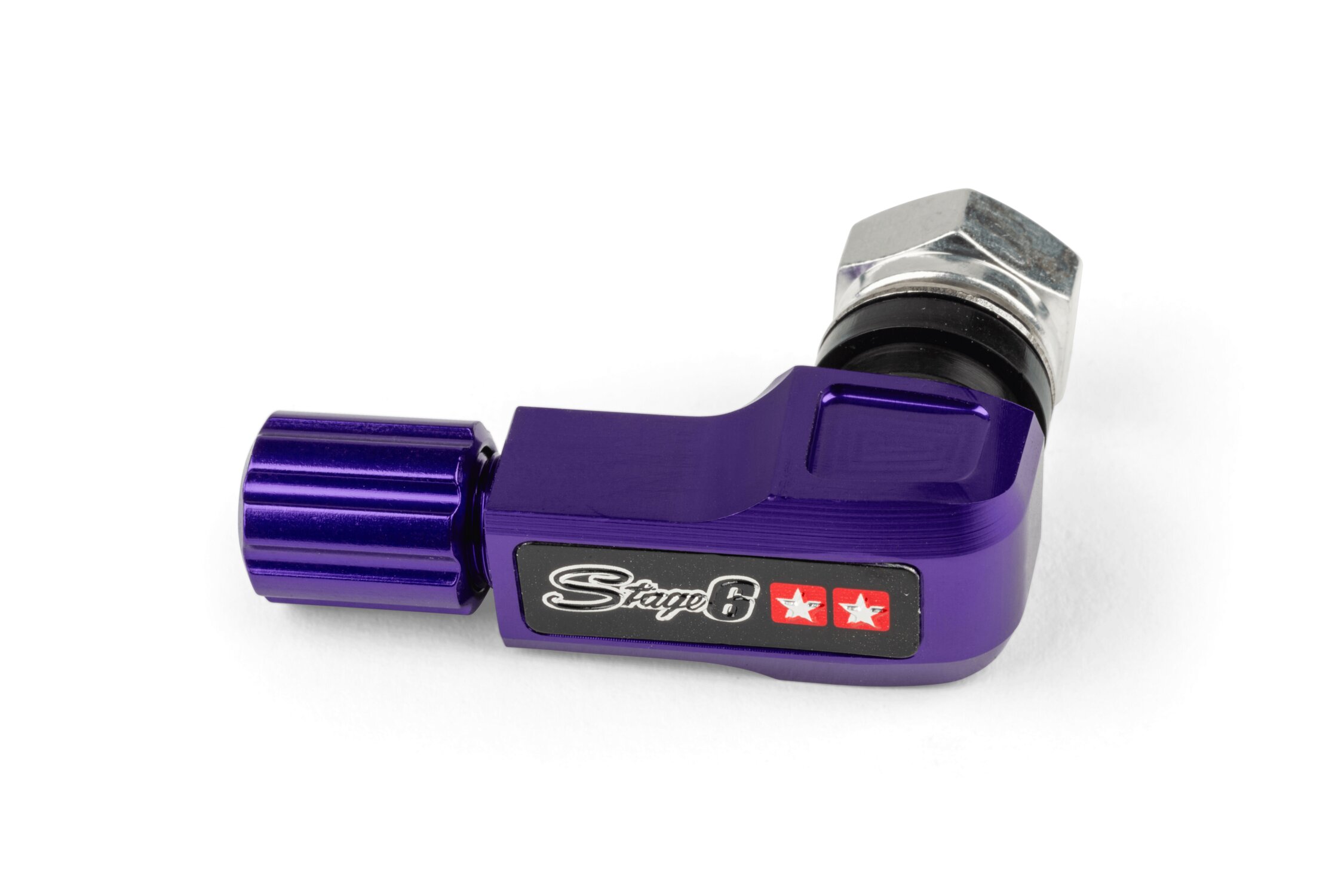 Stage6 Valve de pneu coudé 90° Violet