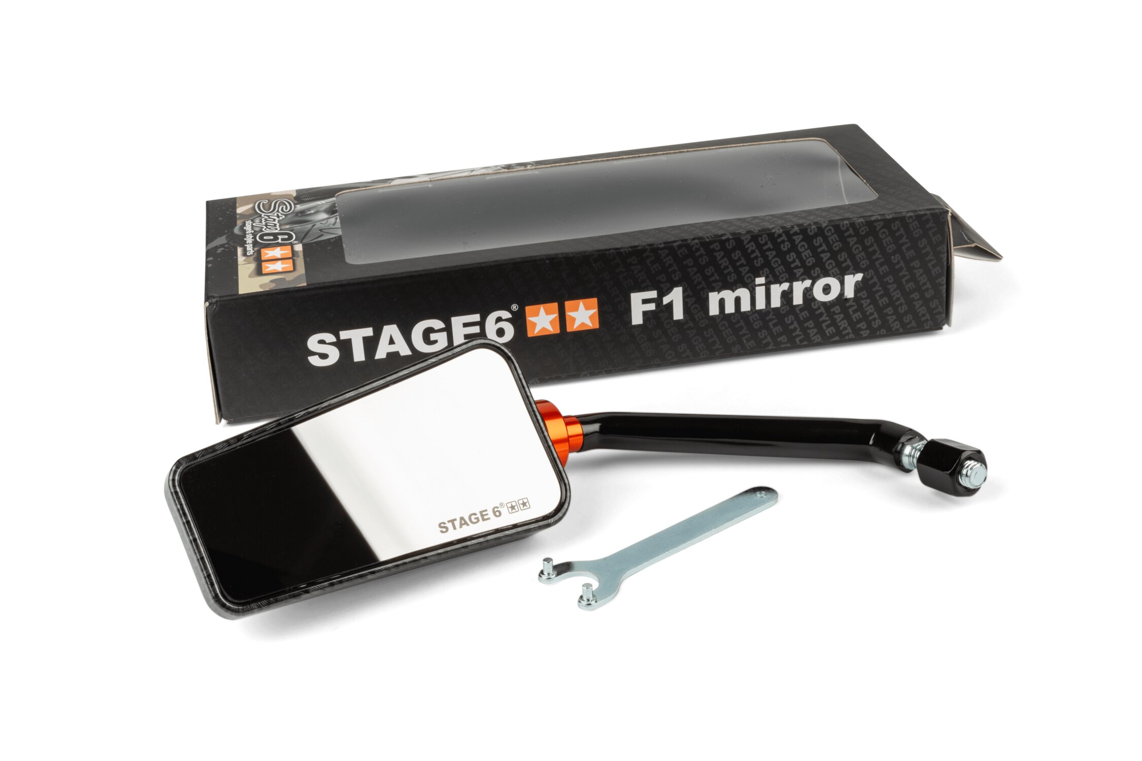 Rétroviseur F1 Stage6 gauche carbone