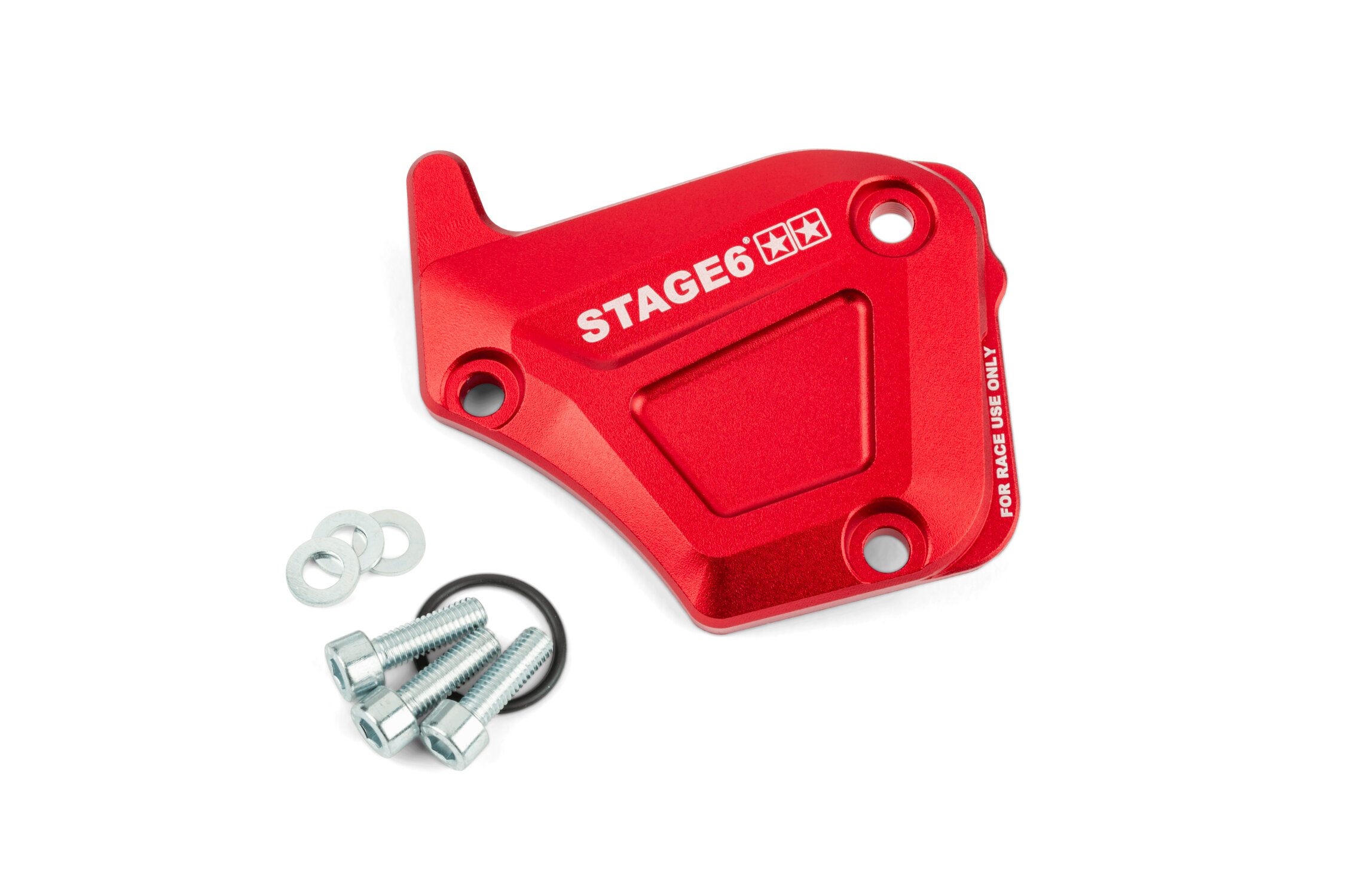 Carter pompe à huile Derbi Stage6 Alu Rouge