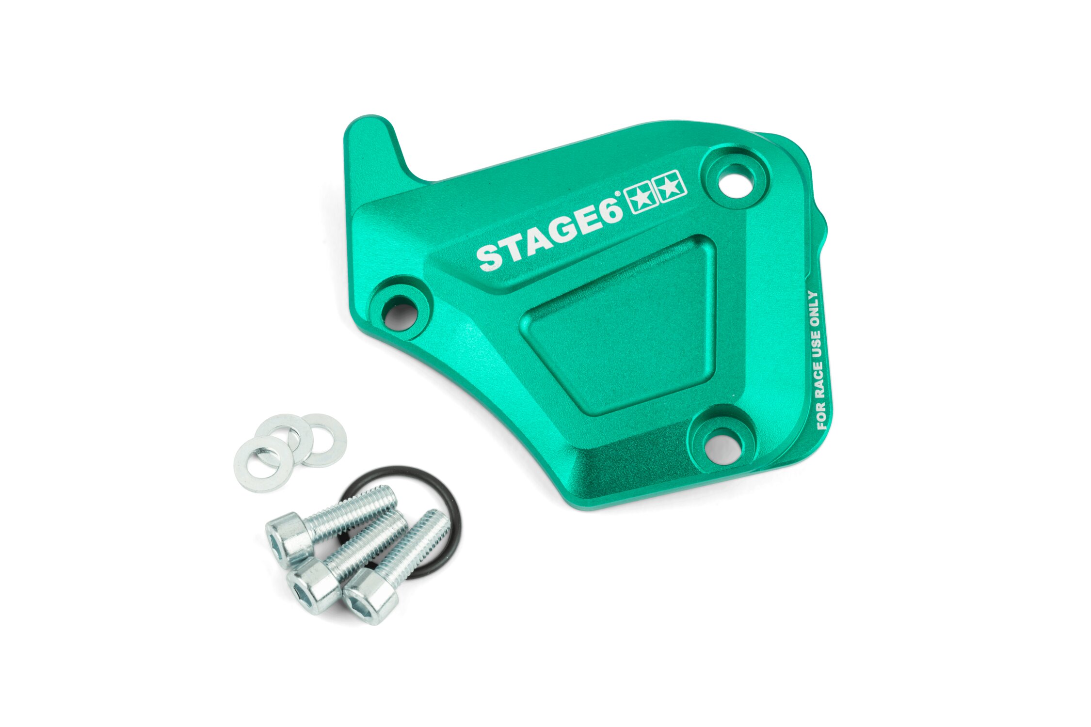 Carter pompe à huile Derbi Stage6 Alu Turquoise
