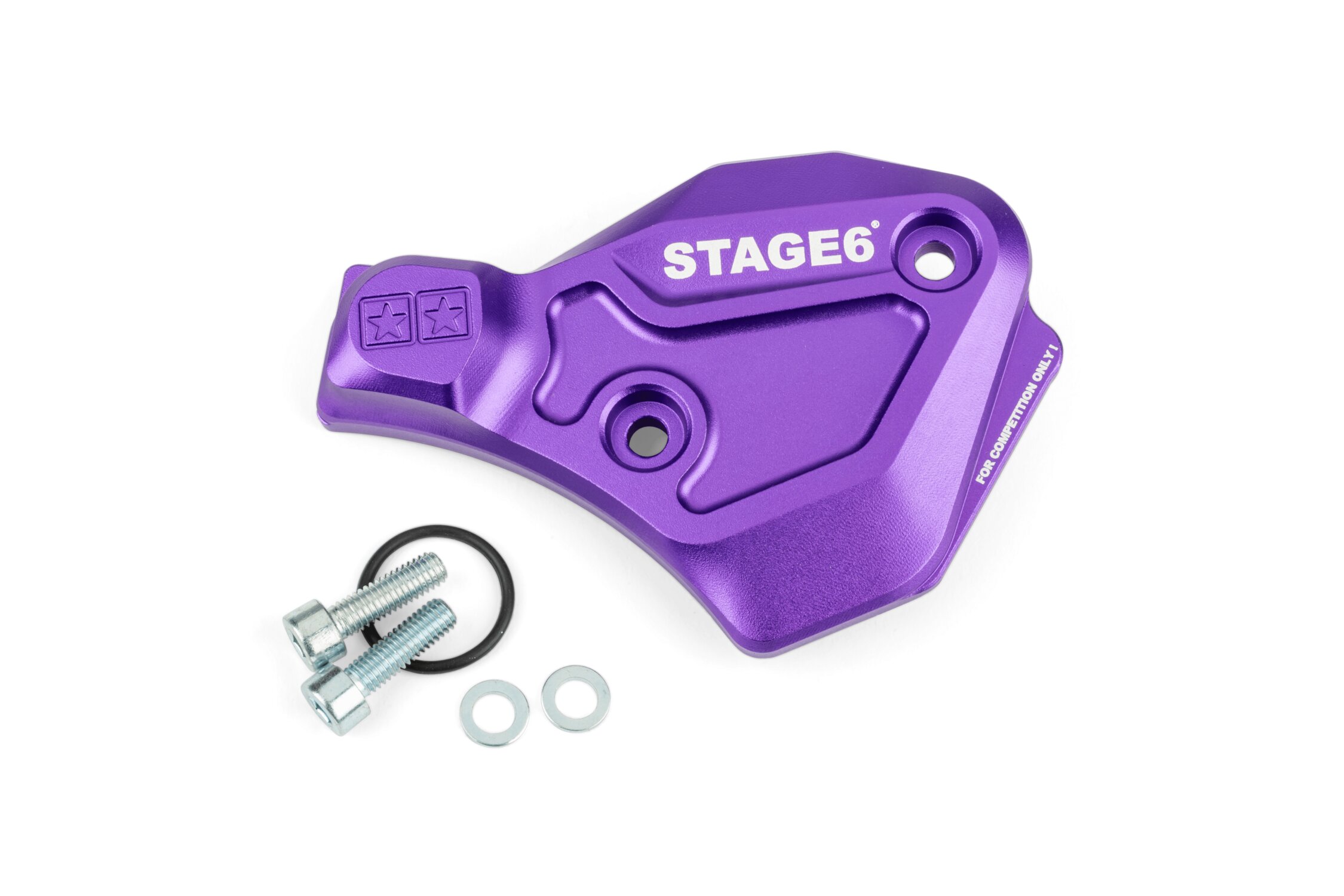 Carter obturateur de pompe à huile AM6 Stage6 Alu Violet