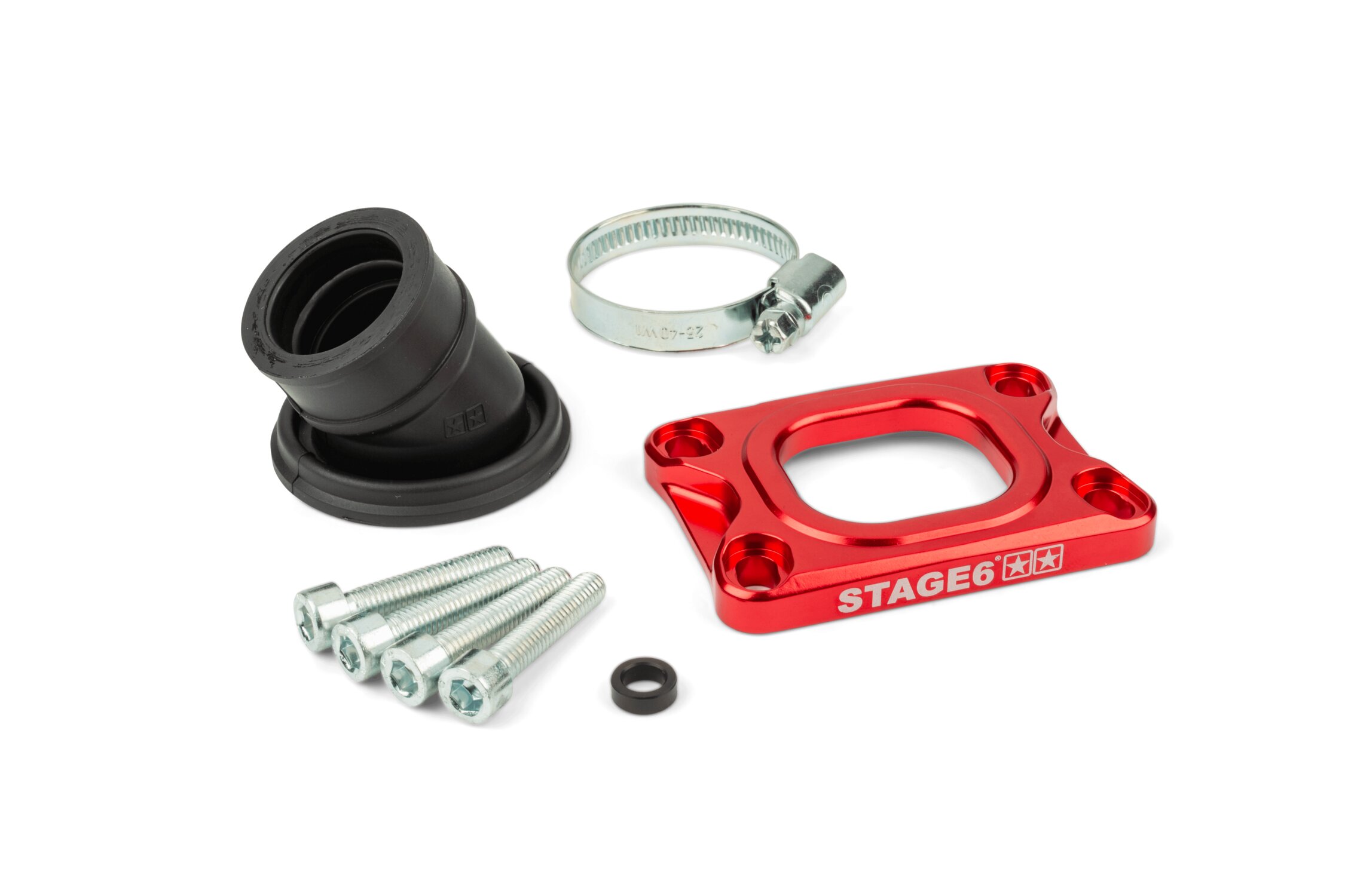 Pipe Stage6 360° AM6 / Derbi Rouge - Dell'Orto et CP