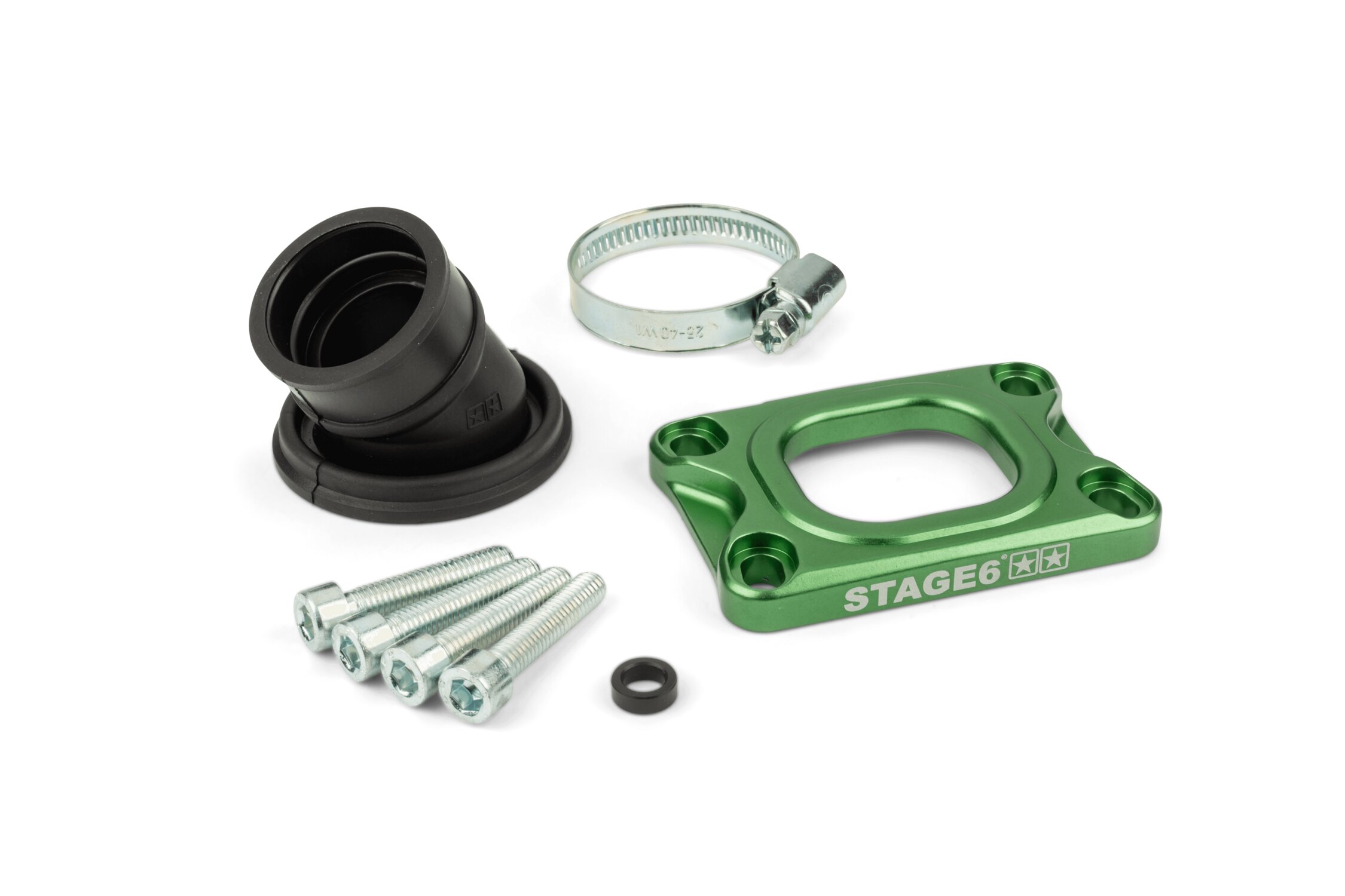 Pipe Stage6 360° AM6 / Derbi Vert - carbu CP Evolution