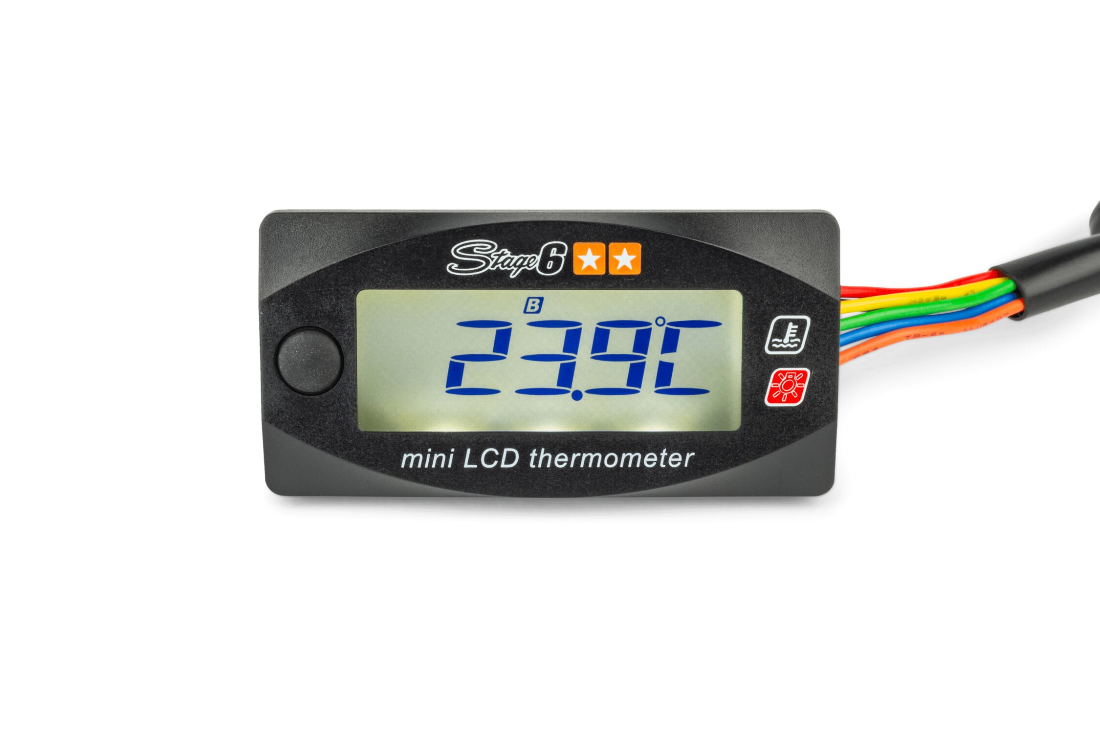Thermomètre digital 0 à 120° Stage6 MK2 noir