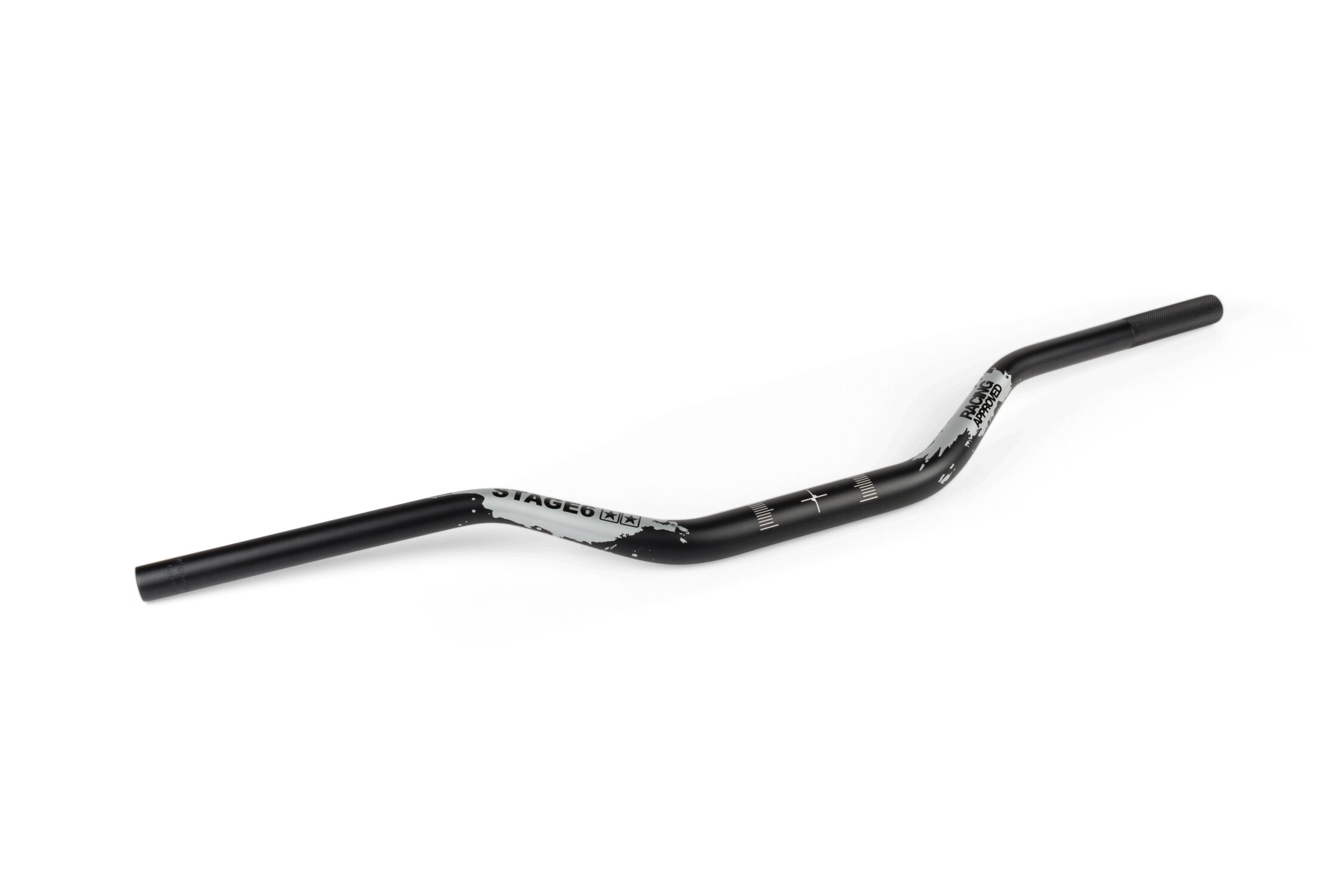 Guidon Cross 28mm Stage6 Noir et Gris
