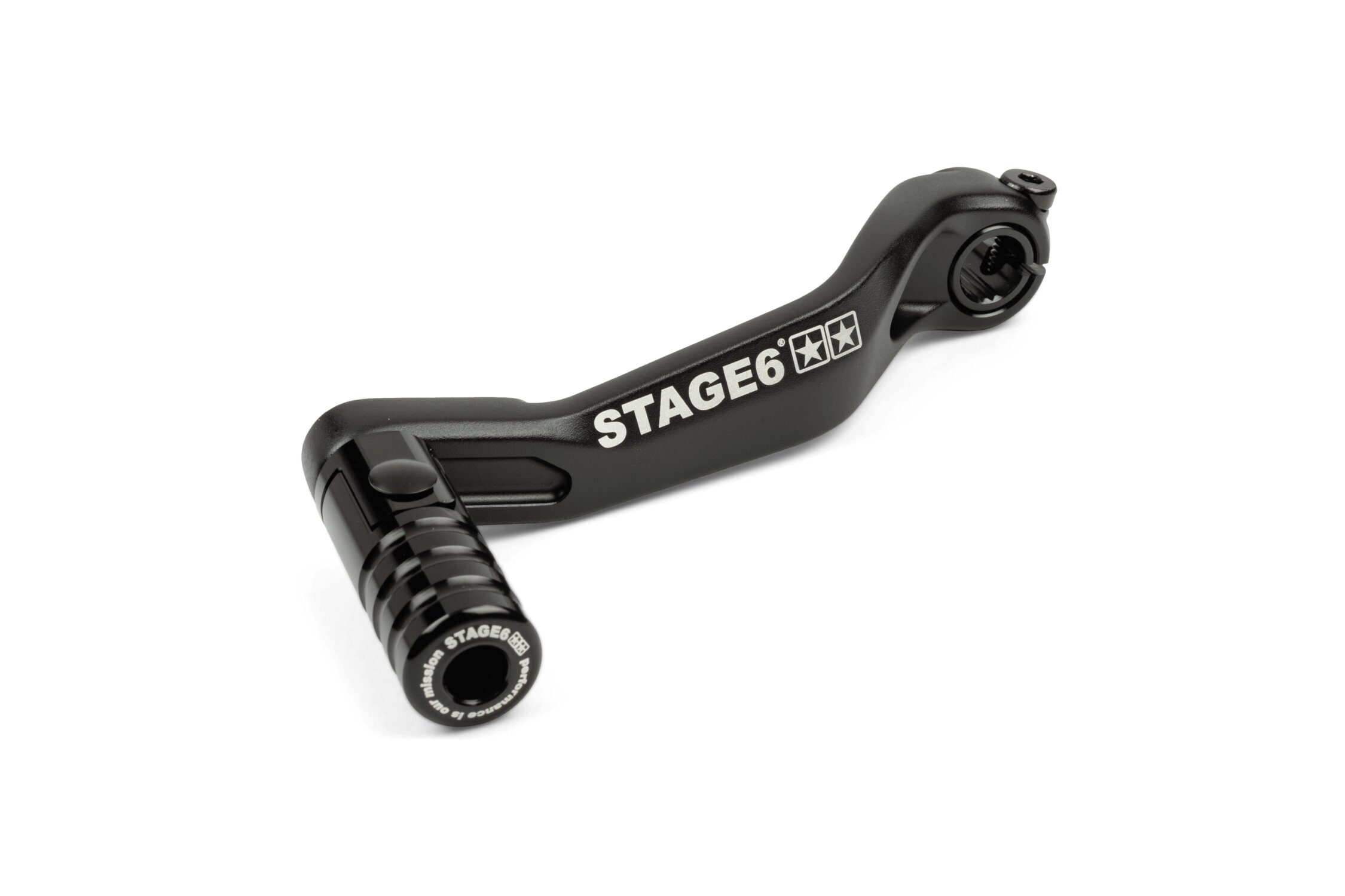 Sélecteur de vitesse Stage6 Derbi Noir