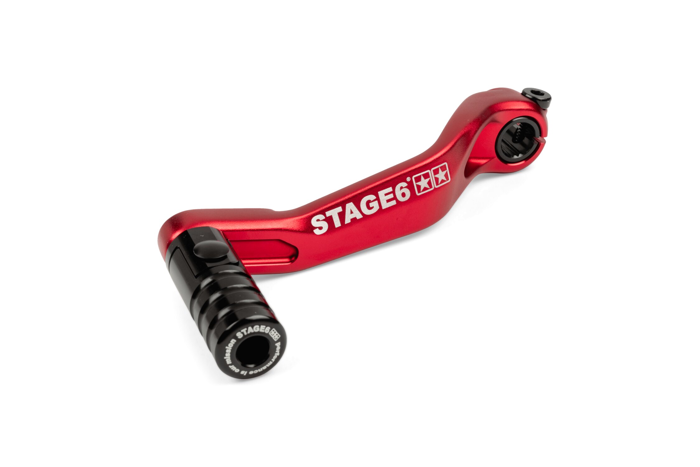 Sélecteur de vitesse Stage6 Derbi Rouge