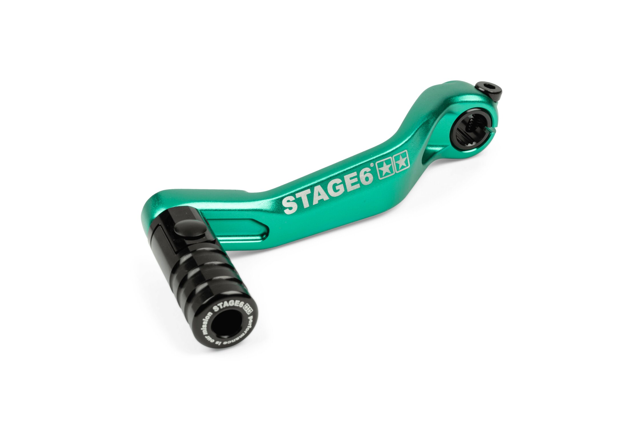 Sélecteur de vitesse Stage6 Derbi Turquoise