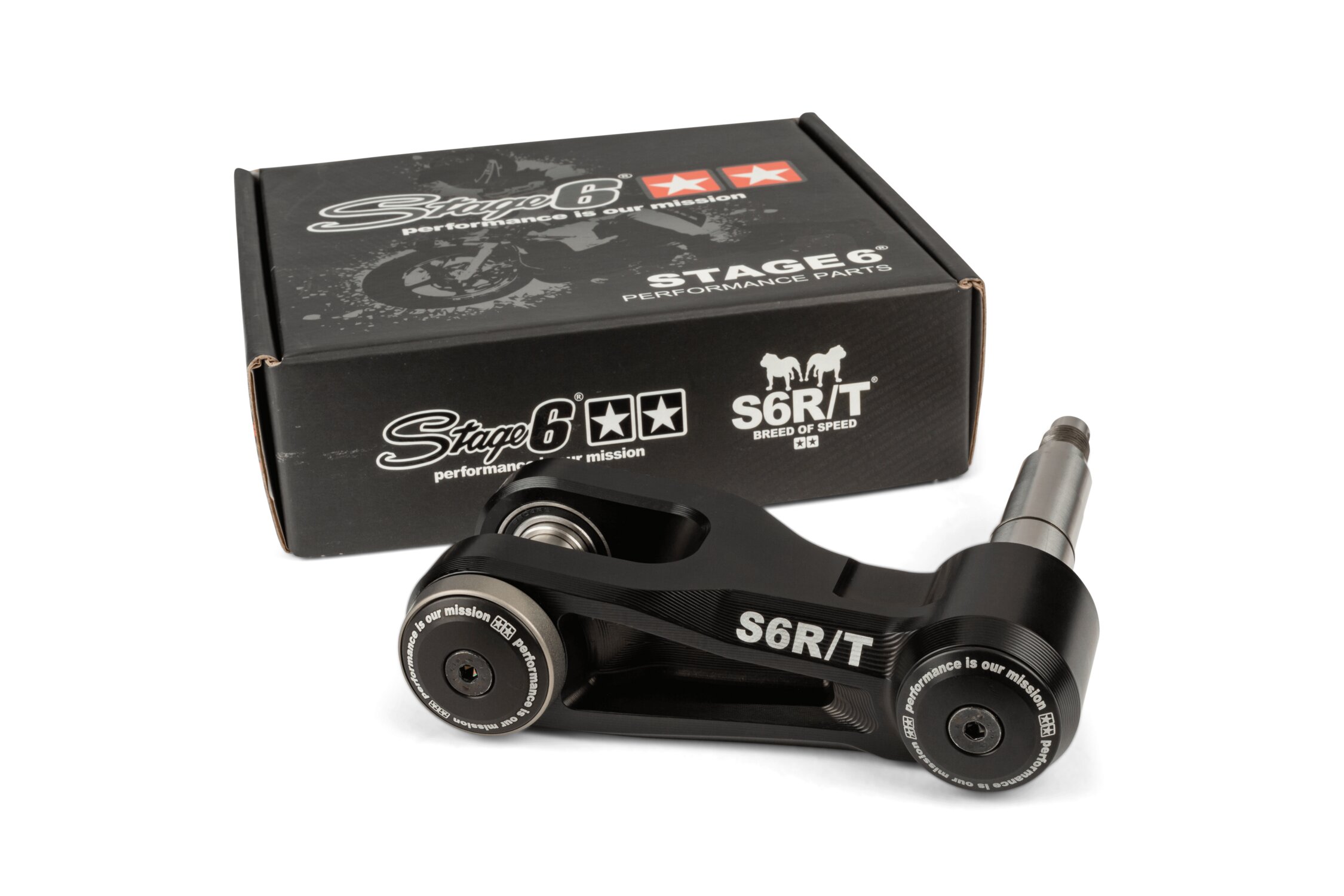 Bras oscillant Stage6 R/T MK2 Piaggio et Vespa Hard anodized