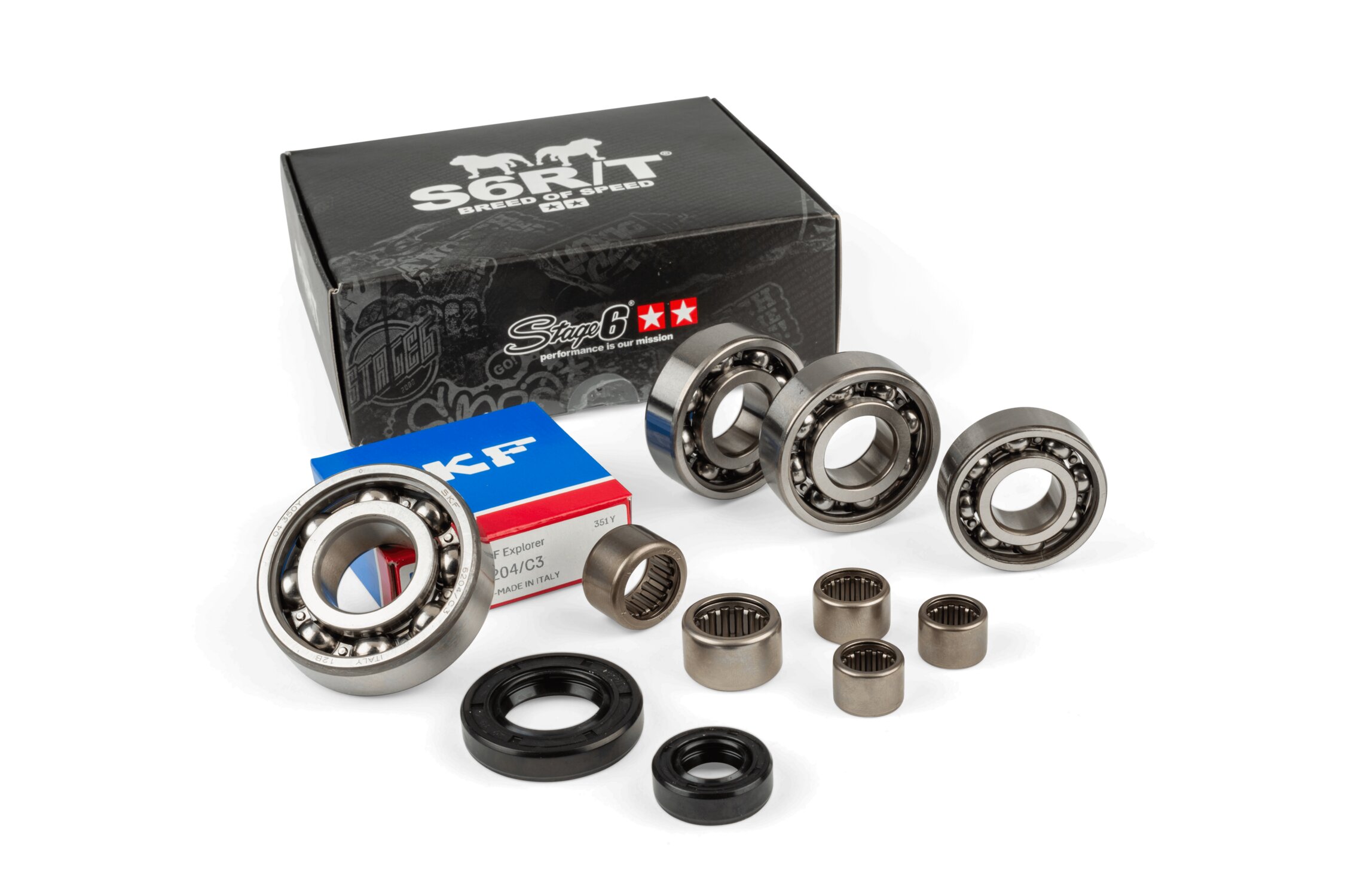 Kit roulements de boite et joints spi Stage6 AM6 V2