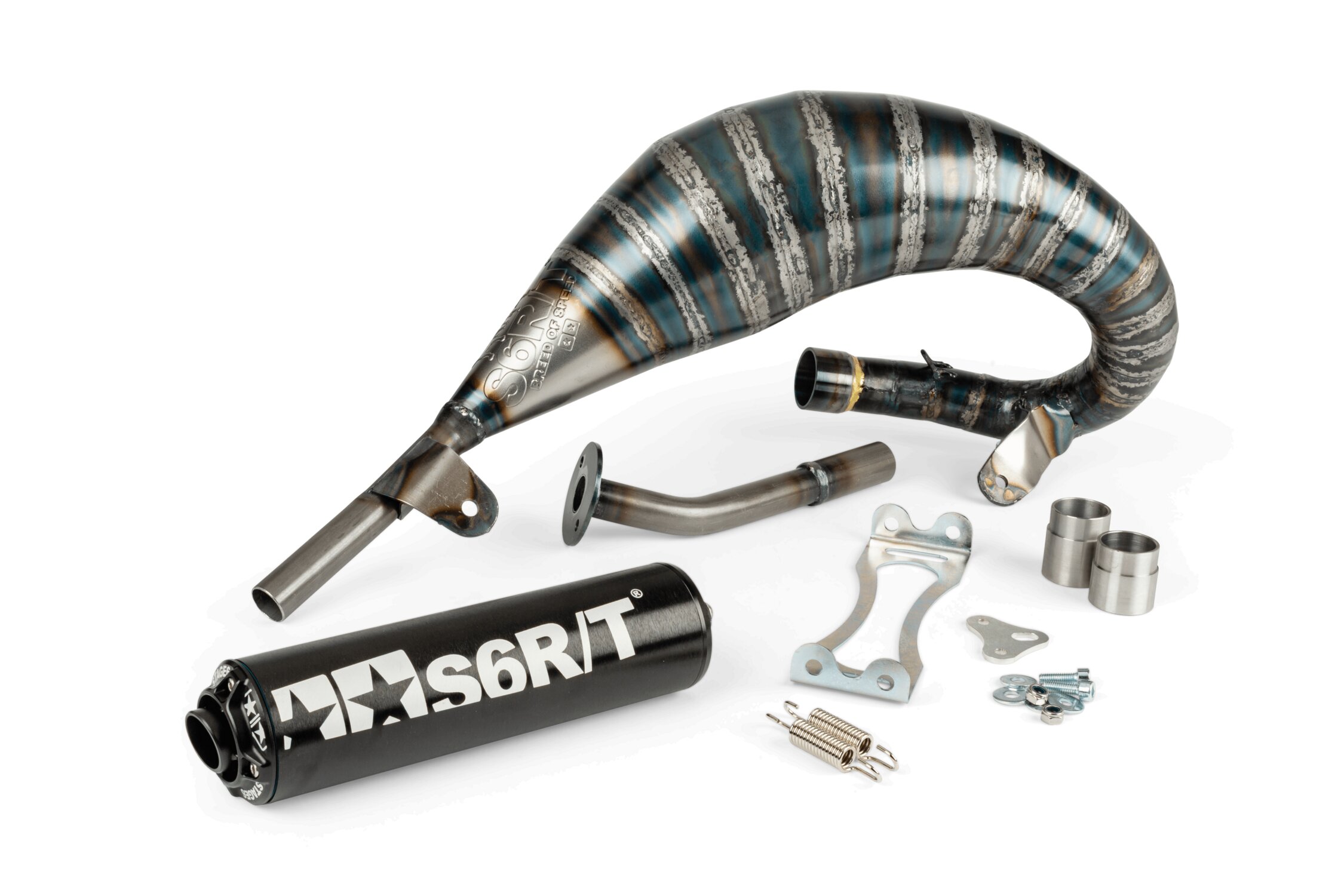 Pot d'échappement Stage6 R/T 70 - 80 Beta RR avant 2021 Noir