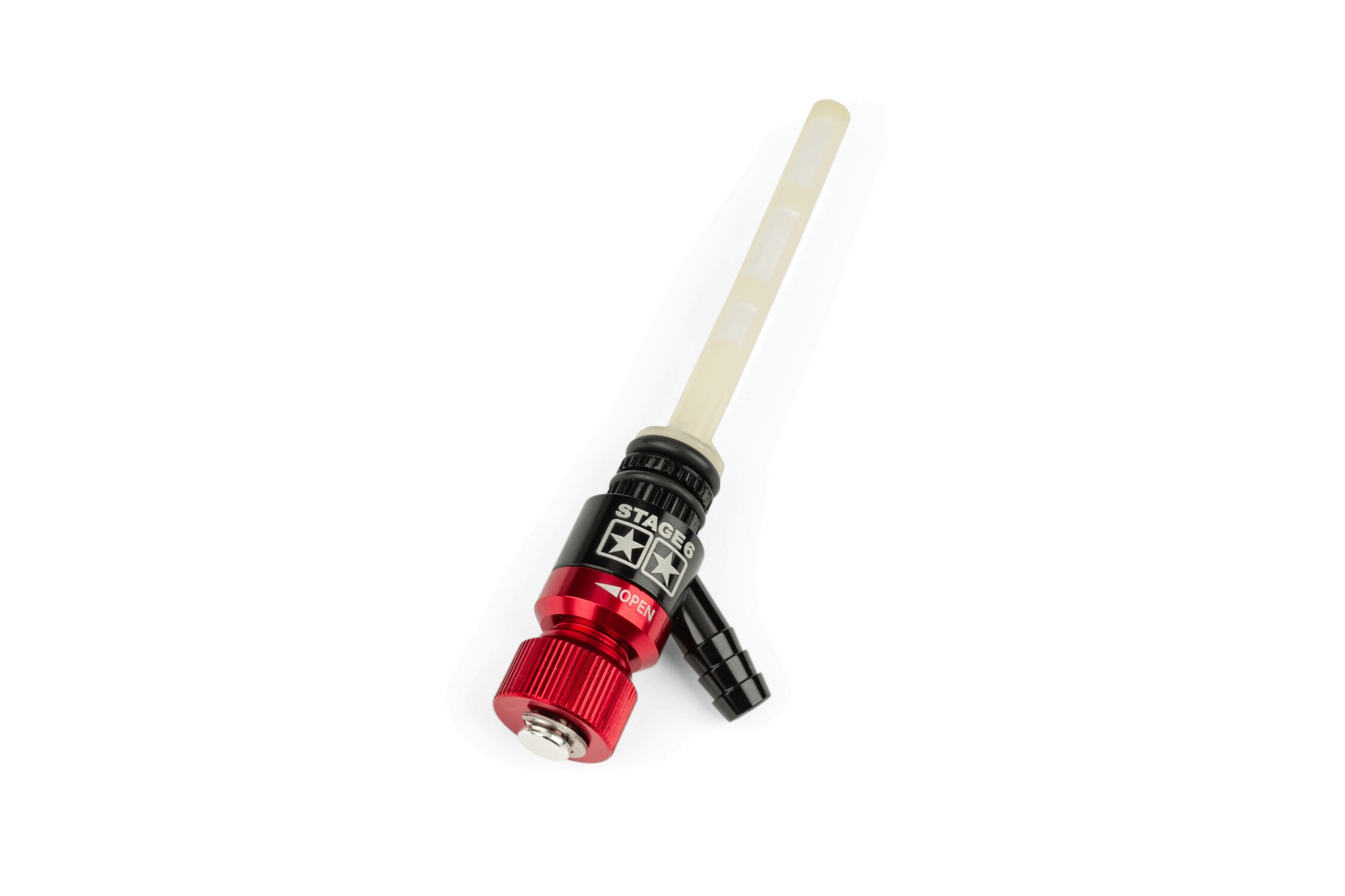 Robinet d'essence d.15mm Stage6 Rouge