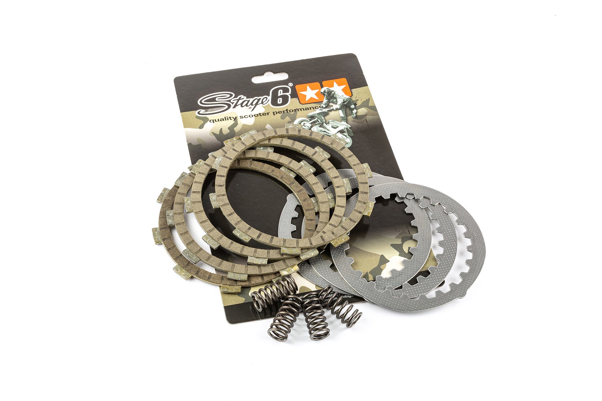 Embrayage Minarelli AM6 4 disques Stage6 Racing