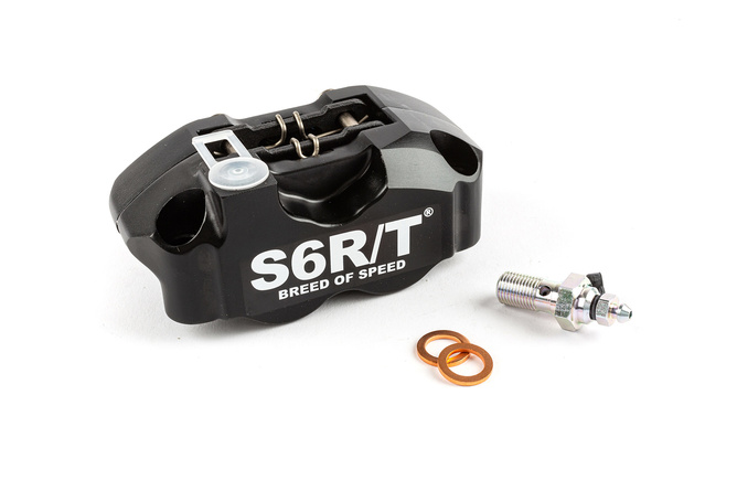 Étrier de frein avant radial Stage6 R/T 4 pistons noir