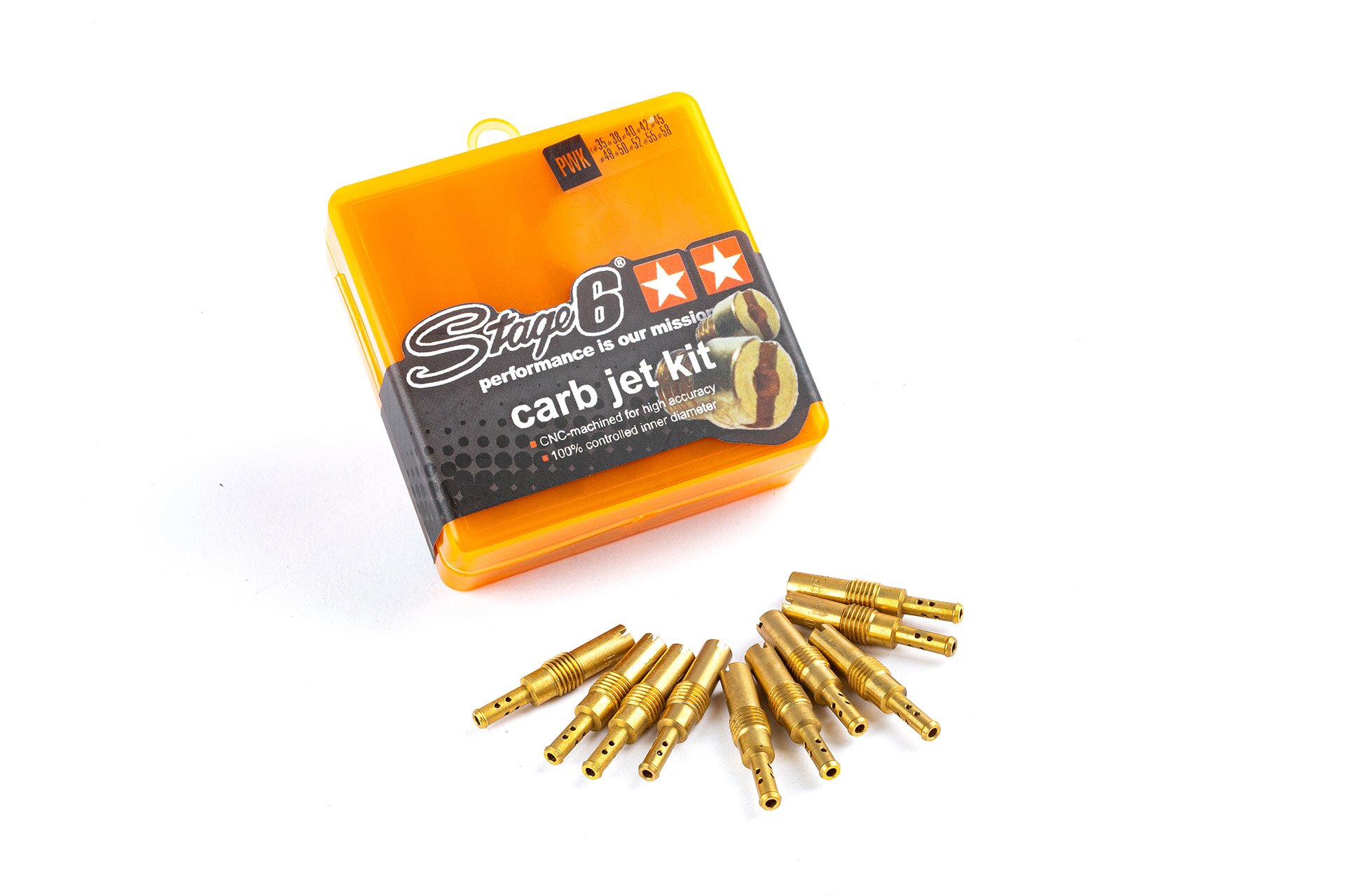 Kit gicleur de ralenti Stage6 35 à 55 pour carbu PWK